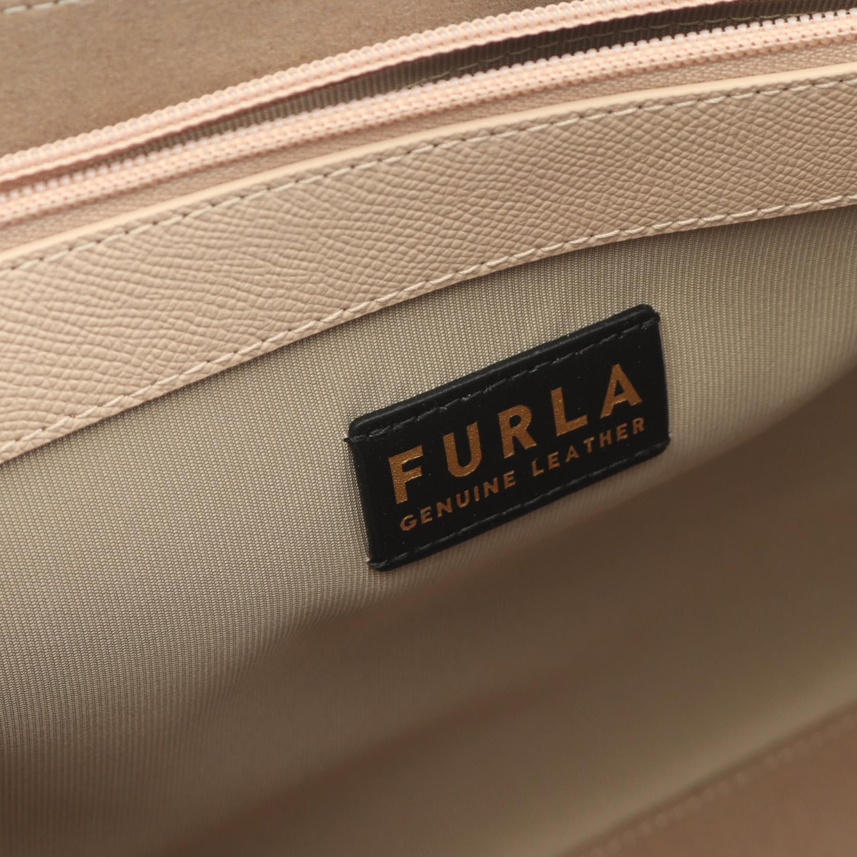 Furla Furla Classic Handbag Tote Bag Leather Pink Ballerina Eye Size ONE SIZE - 4 Thumbnail