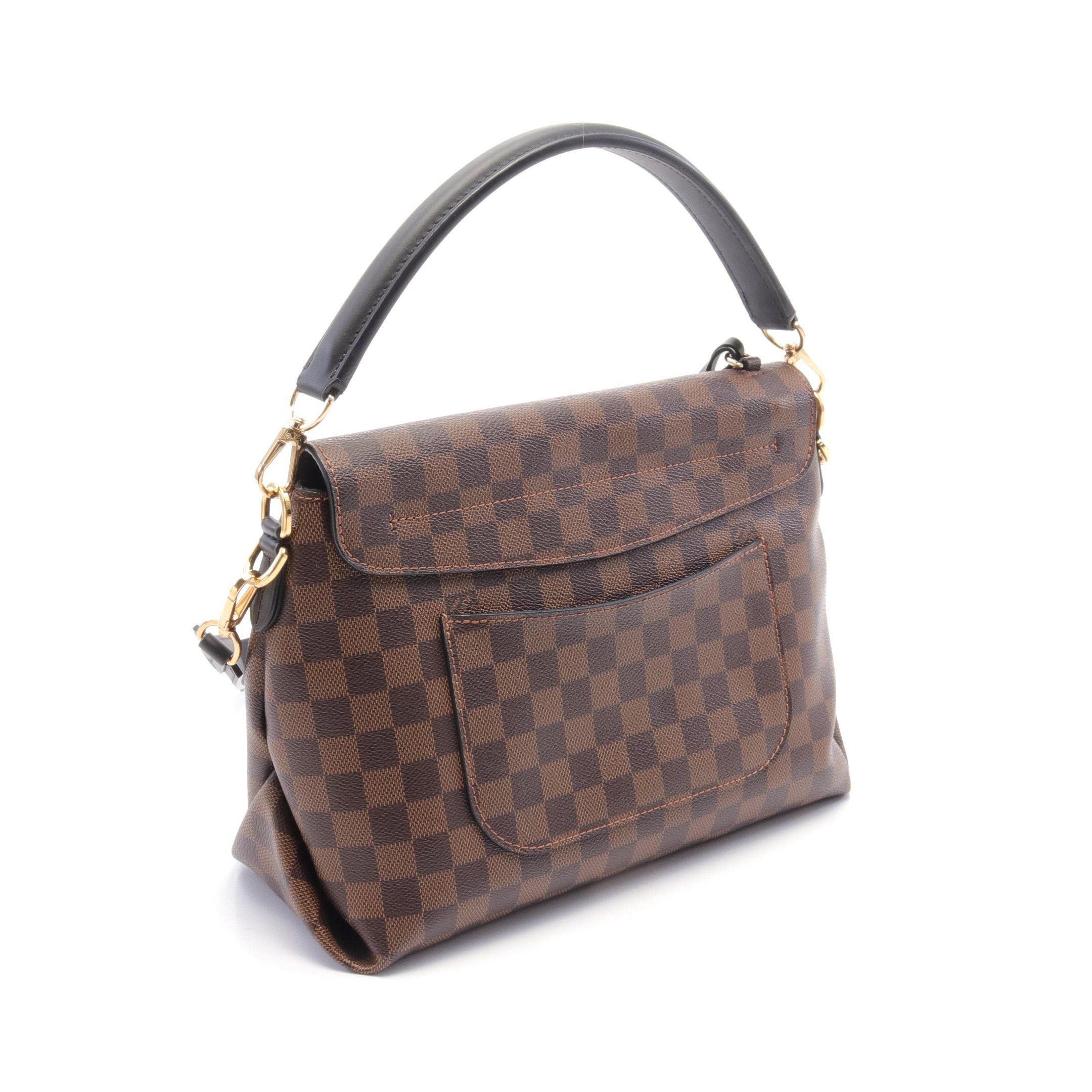 Louis Vuitton Louis Vuitton Bobourg Damier Ebene Noir Handbag Leather Brown Size ONE SIZE - 2 Thumbnail