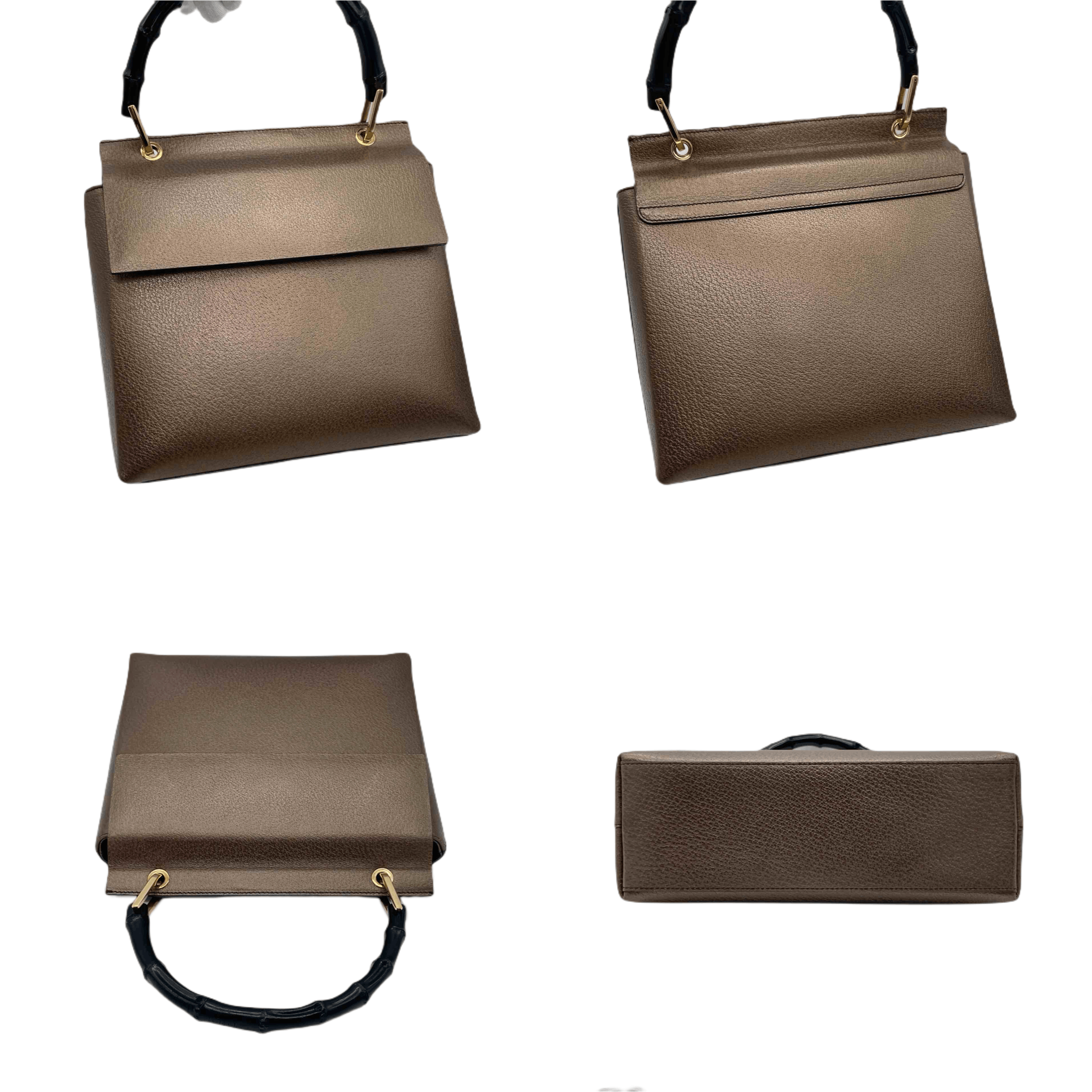 Gucci Gucci Bamboo Handle Handbag Size ONE SIZE - 5 Thumbnail