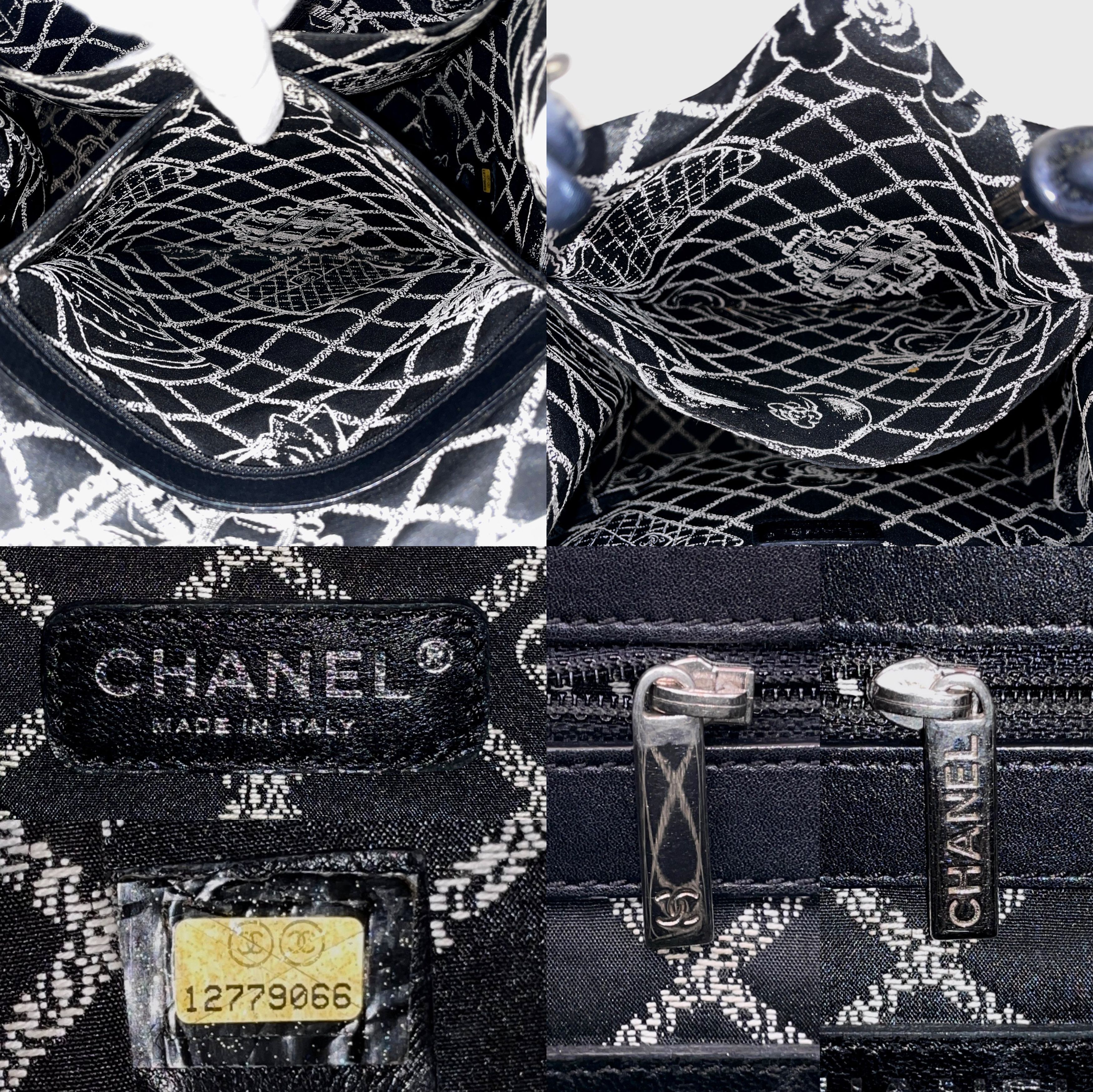 Chanel Chanel Logo Essential Tote Bag White/2009Ss Size ONE SIZE - 12 Thumbnail