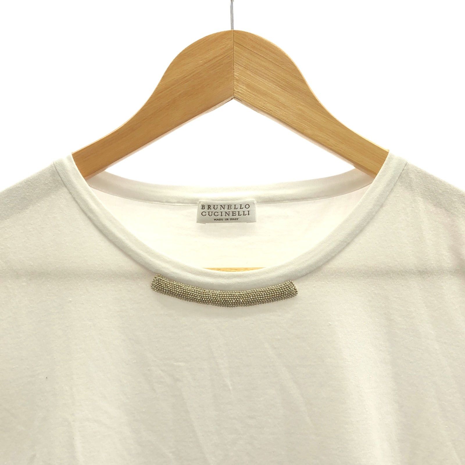Brunello Cucinelli Brunello Cucinelli T-Shirt Cotton White Size ONE SIZE - 3 Thumbnail