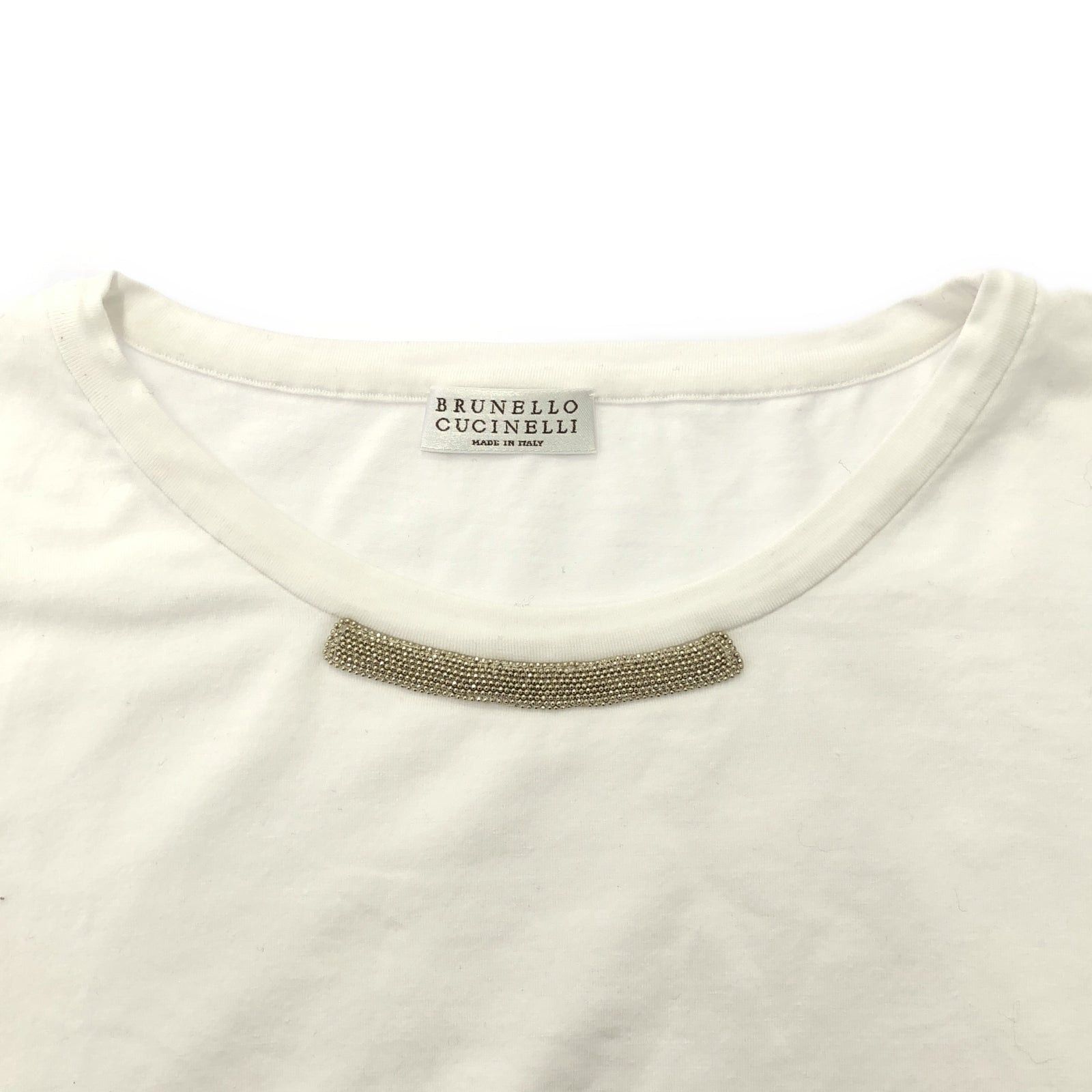 Brunello Cucinelli Brunello Cucinelli T-Shirt Cotton White Size ONE SIZE - 5 Thumbnail