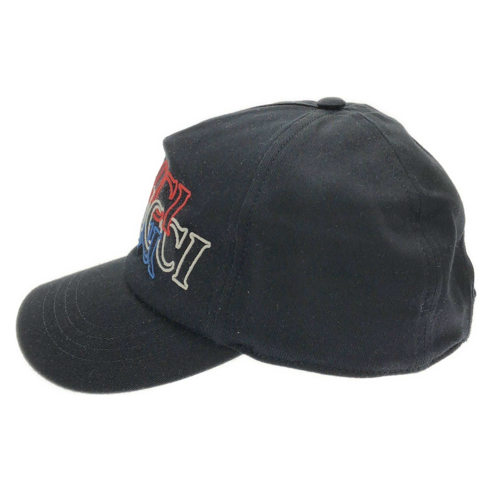 Gucci Gucci Baseball Cap Cotton Black Size ONE SIZE - 2 Thumbnail