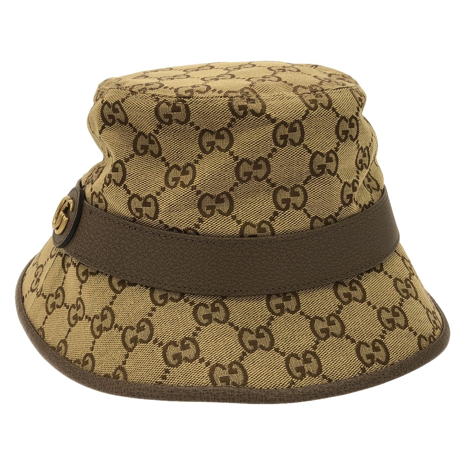 Gucci Gucci Hat Cotton Beige Size ONE SIZE - 3 Thumbnail