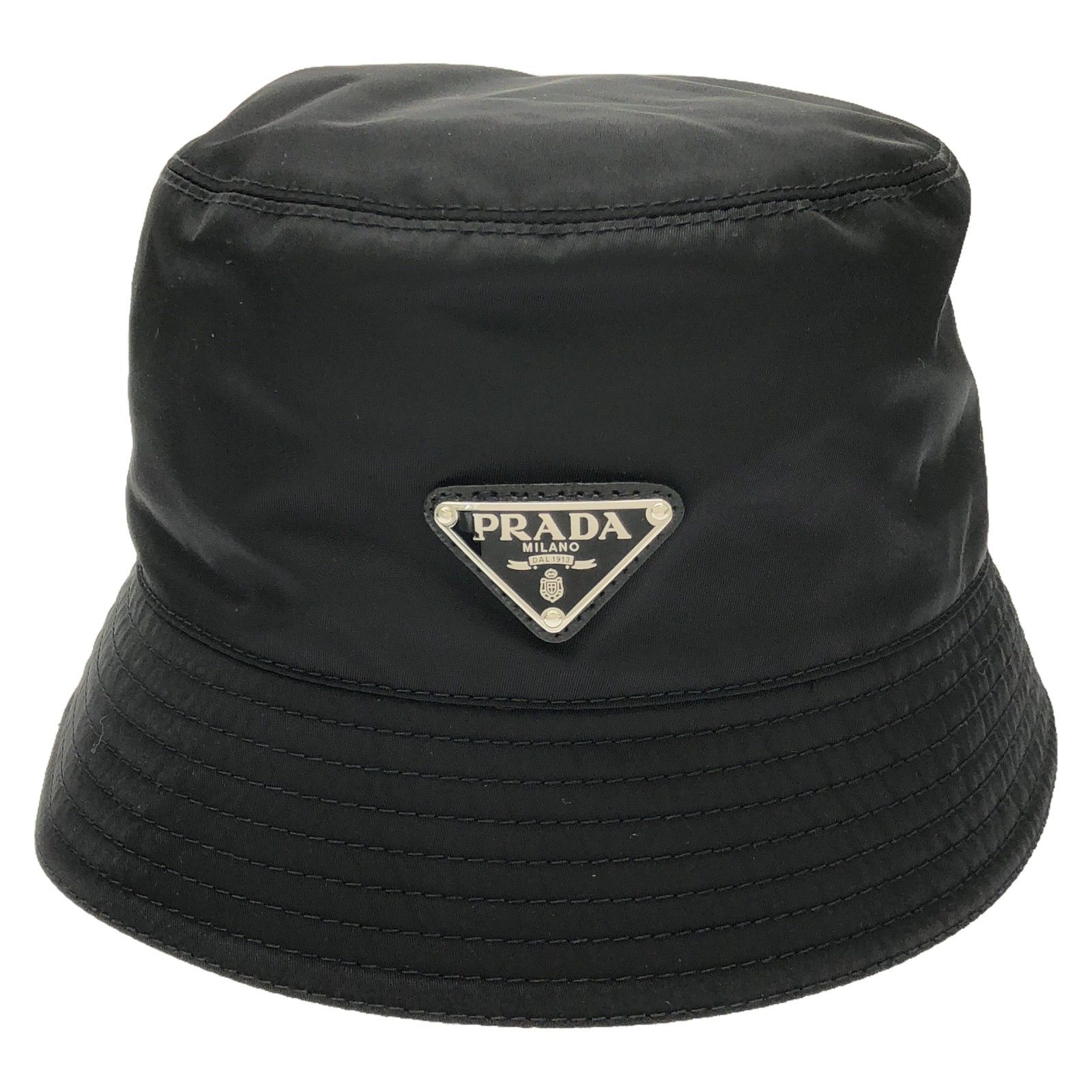 Prada Prada Hat Nylon Black Size ONE SIZE - 2 Thumbnail