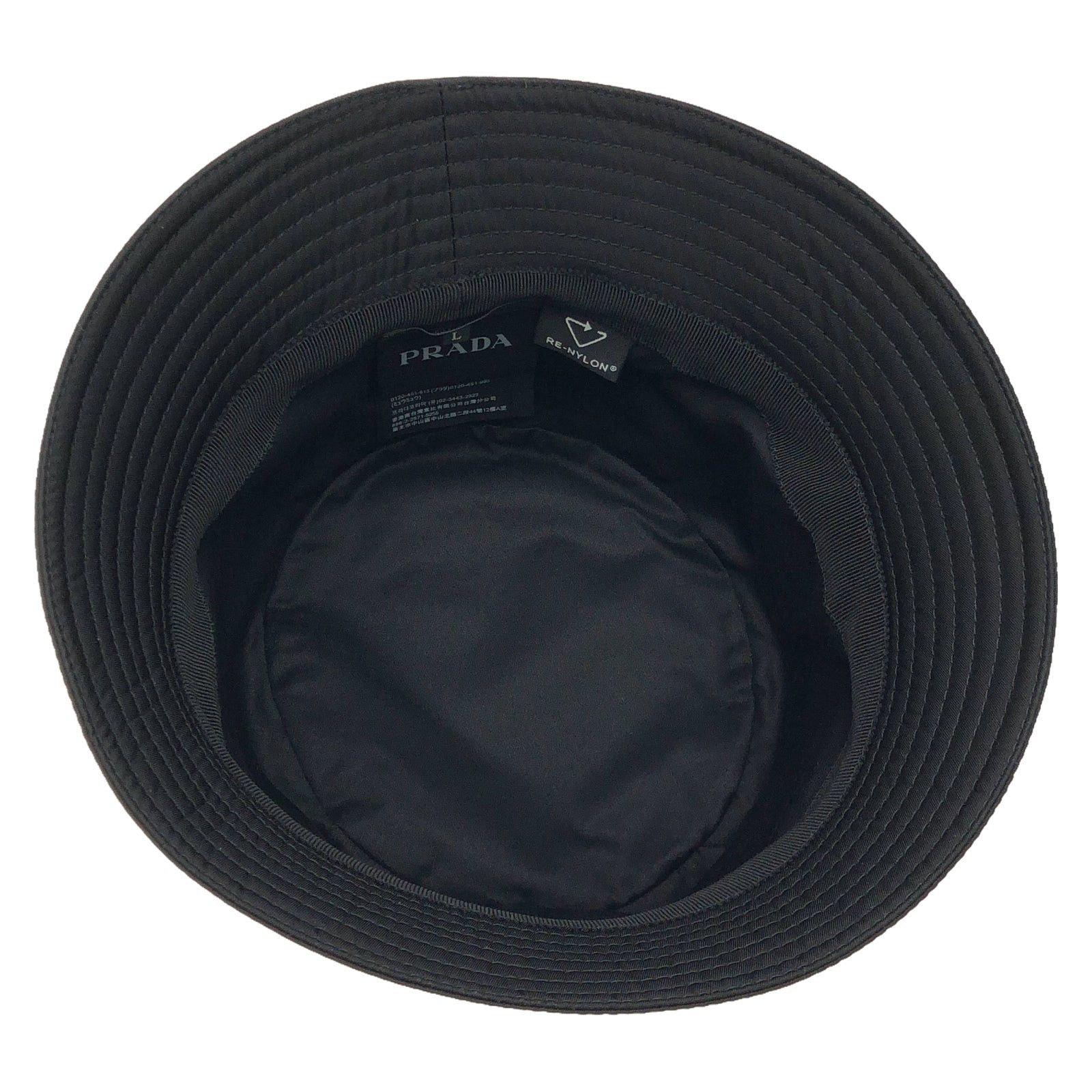 Prada Prada Hat Nylon Black Size ONE SIZE - 4 Thumbnail