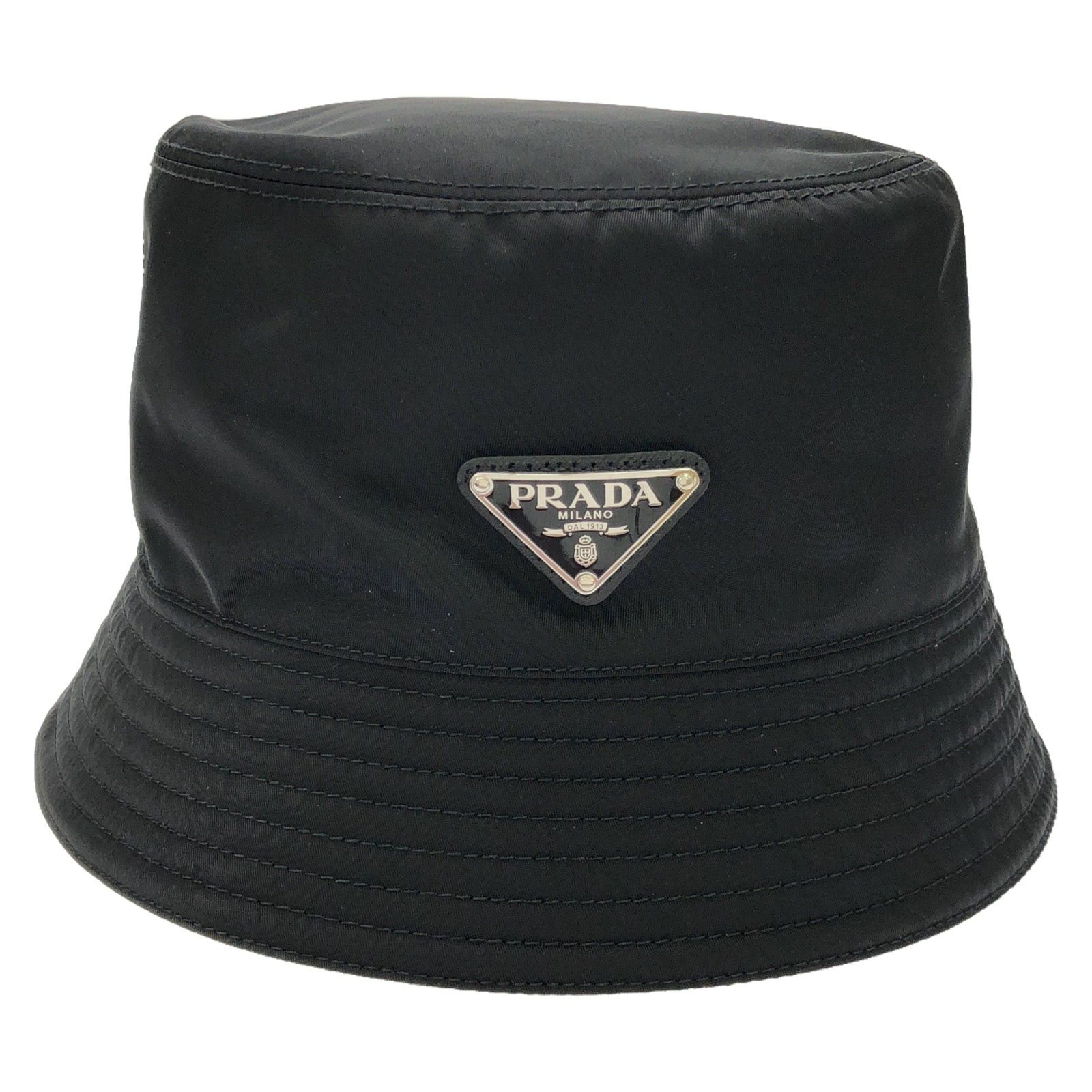 Prada Prada Hat Nylon Black Size ONE SIZE - 2 Thumbnail