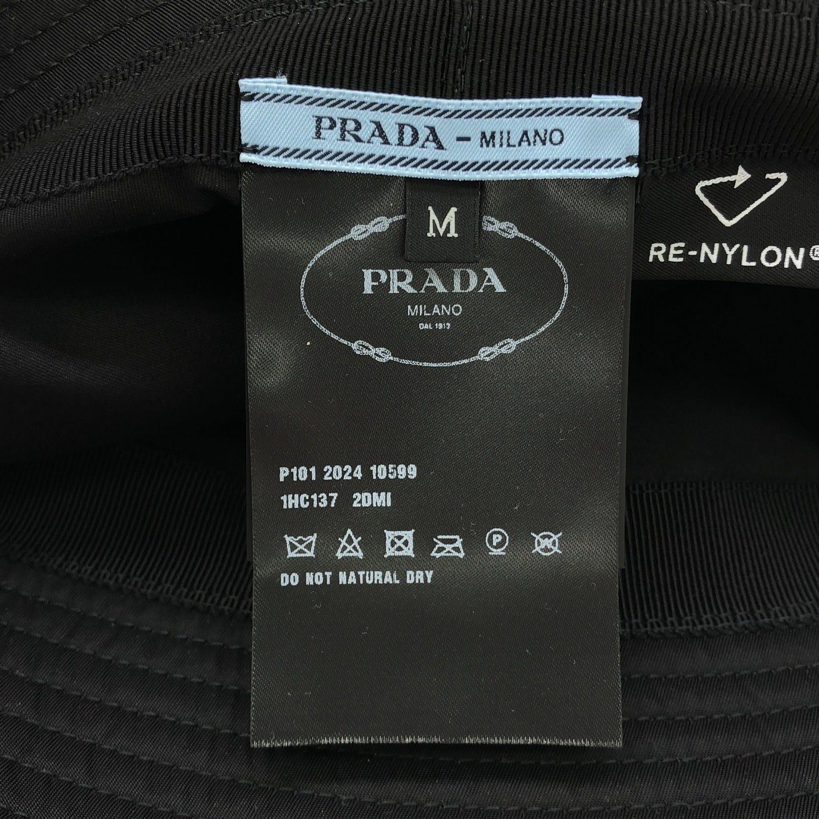 Prada Prada Hat Nylon Black Size ONE SIZE - 5 Thumbnail