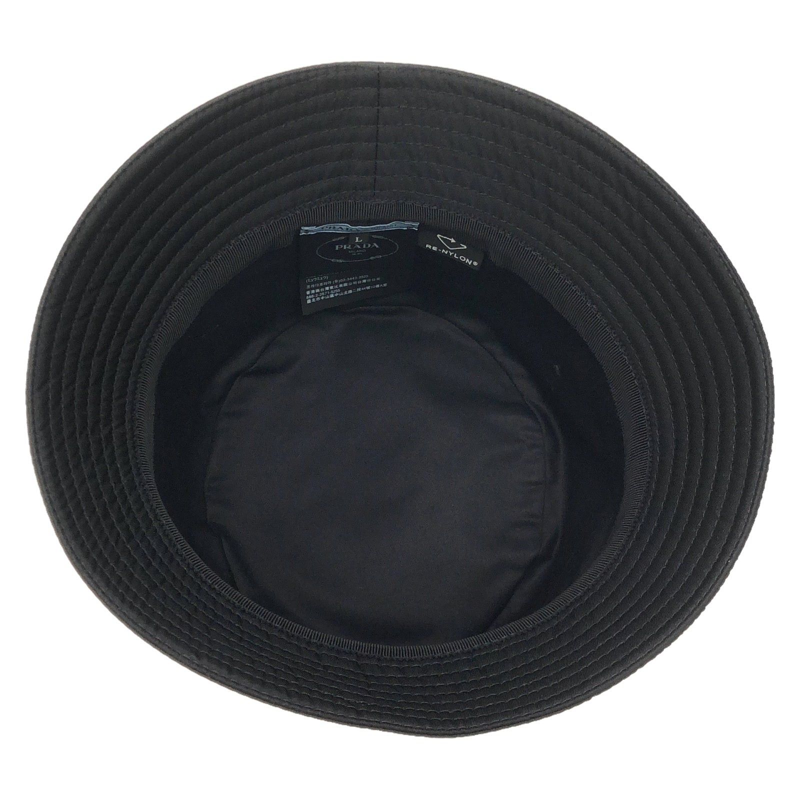 Prada Prada Hat Nylon Black Size ONE SIZE - 4 Thumbnail