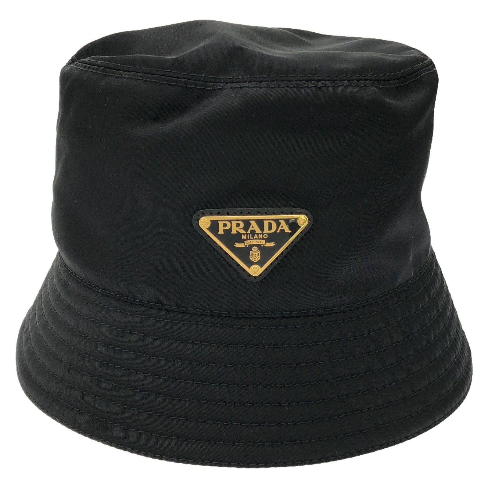 Prada Prada Hat Nylon Black Size ONE SIZE - 2 Thumbnail