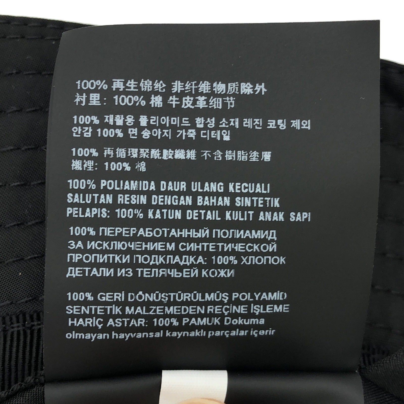 Prada Prada Hat Nylon Black Size ONE SIZE - 6 Thumbnail