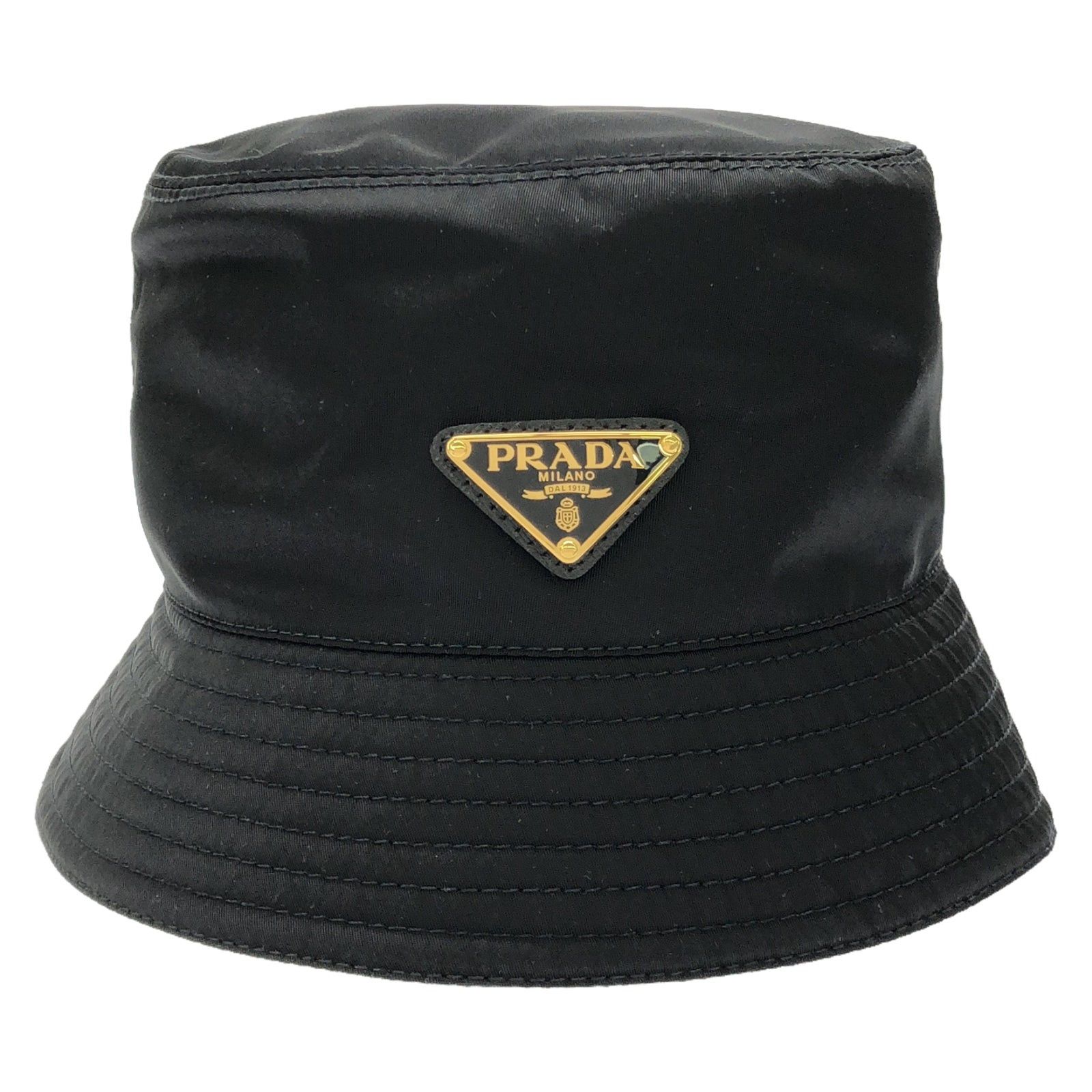 Prada Prada Hat Nylon Black Size ONE SIZE - 2 Thumbnail