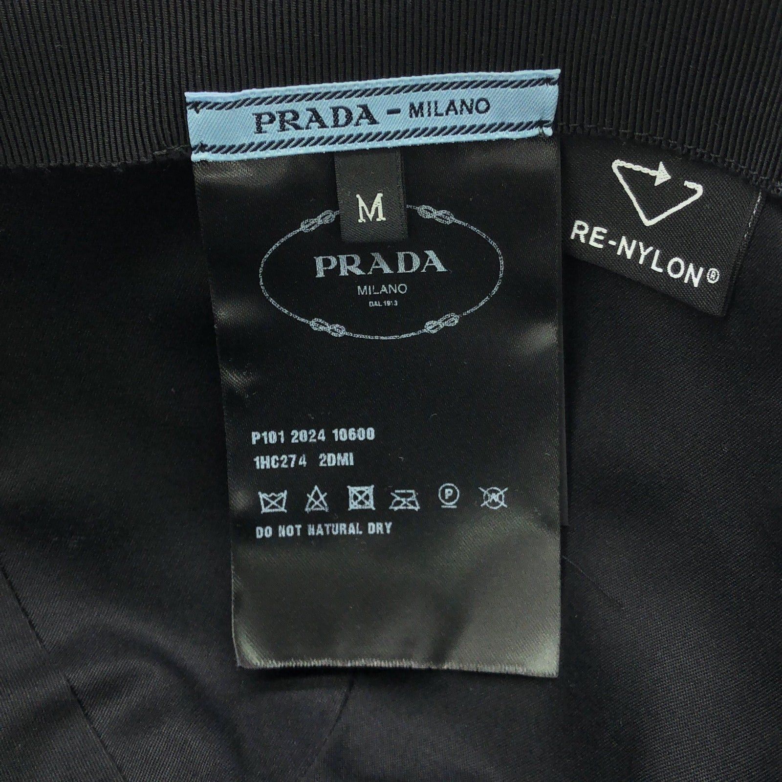 Prada Prada Baseball Cap Nylon Black Size ONE SIZE - 5 Thumbnail