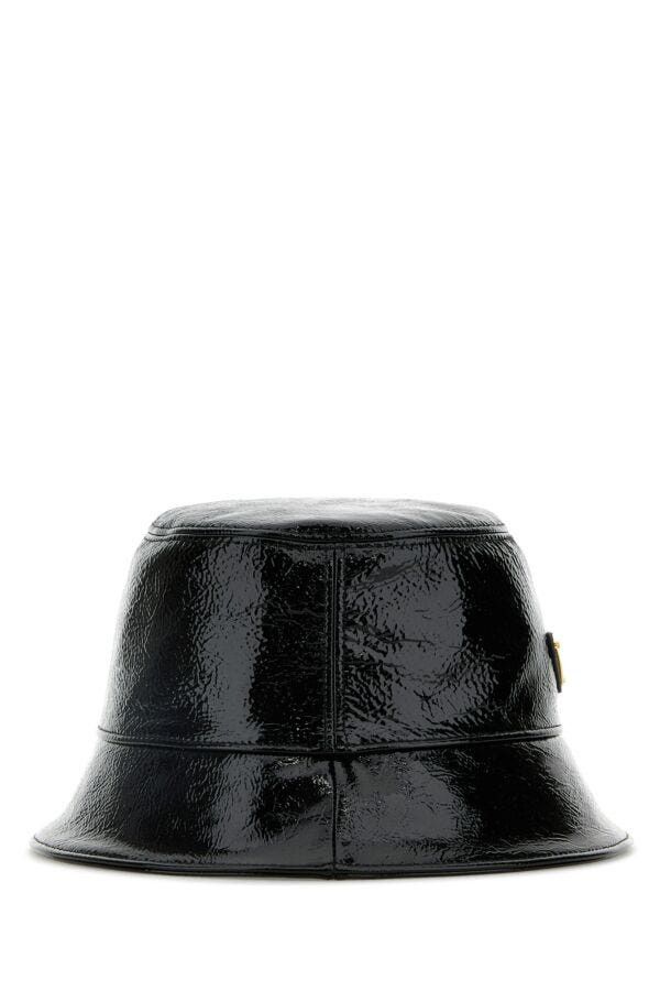 Prada Black Naplak Bucket Hat Size ONE SIZE - 5 Thumbnail