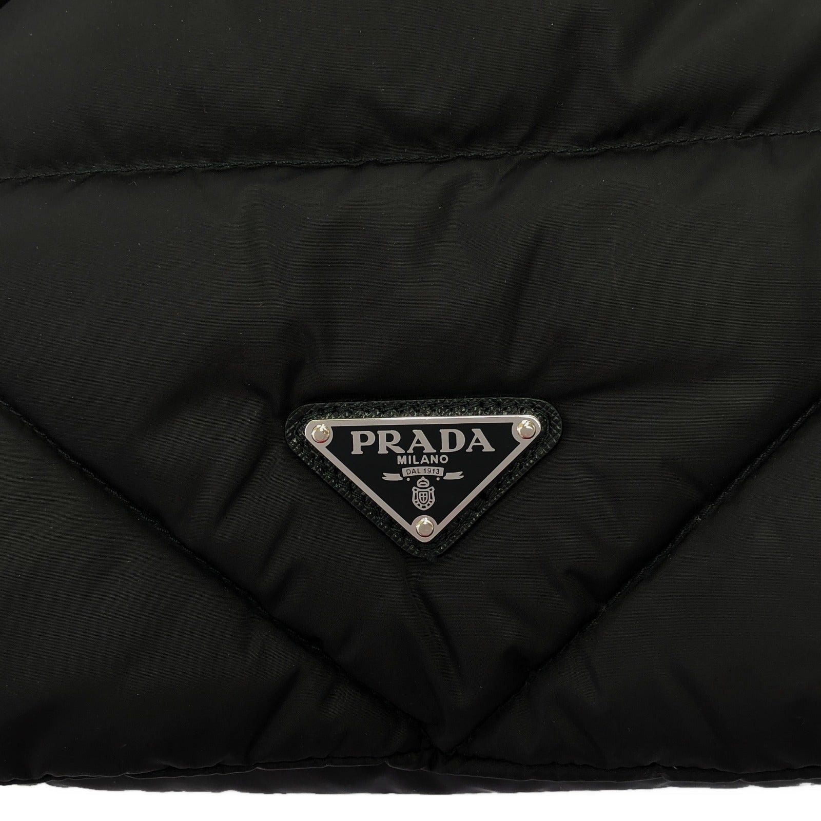 Prada Prada Scarf Nylon Black Size ONE SIZE - 4 Thumbnail