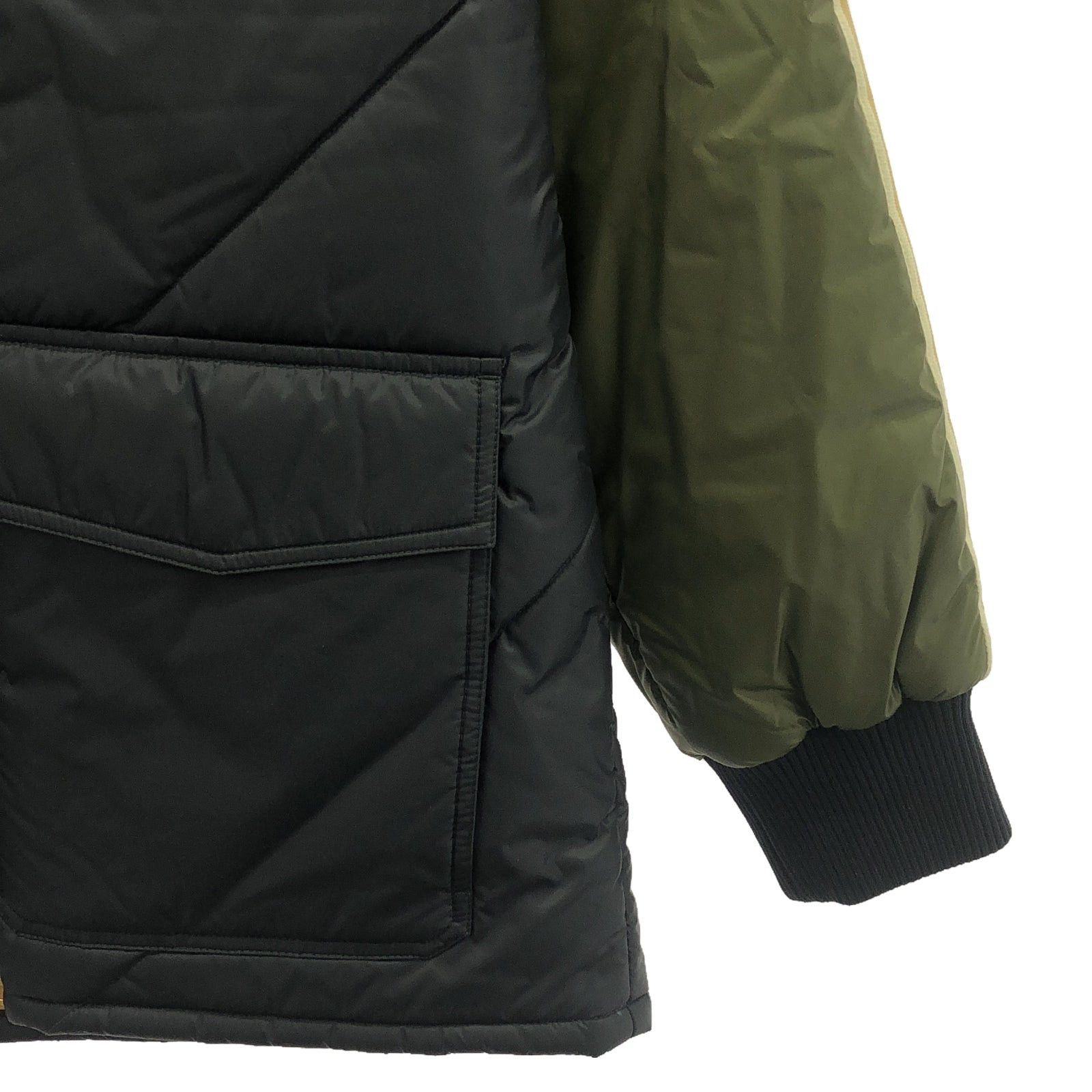 Gucci Gucci Jacket Nylon Khaki Green Size ONE SIZE - 4 Thumbnail