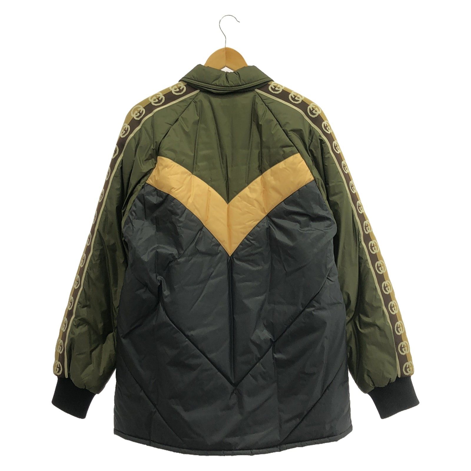Gucci Gucci Jacket Nylon Khaki Green Size ONE SIZE - 2 Thumbnail