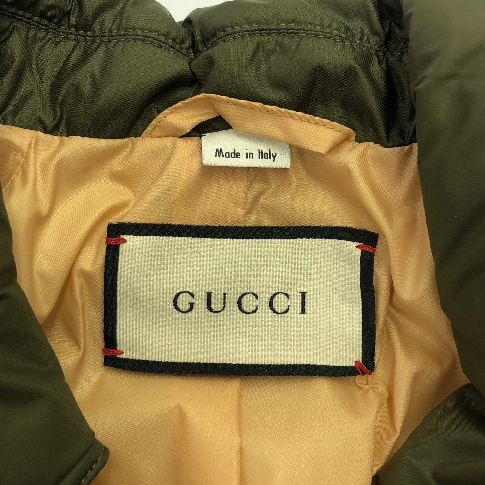 Gucci Gucci Jacket Nylon Khaki Green Size ONE SIZE - 5 Thumbnail