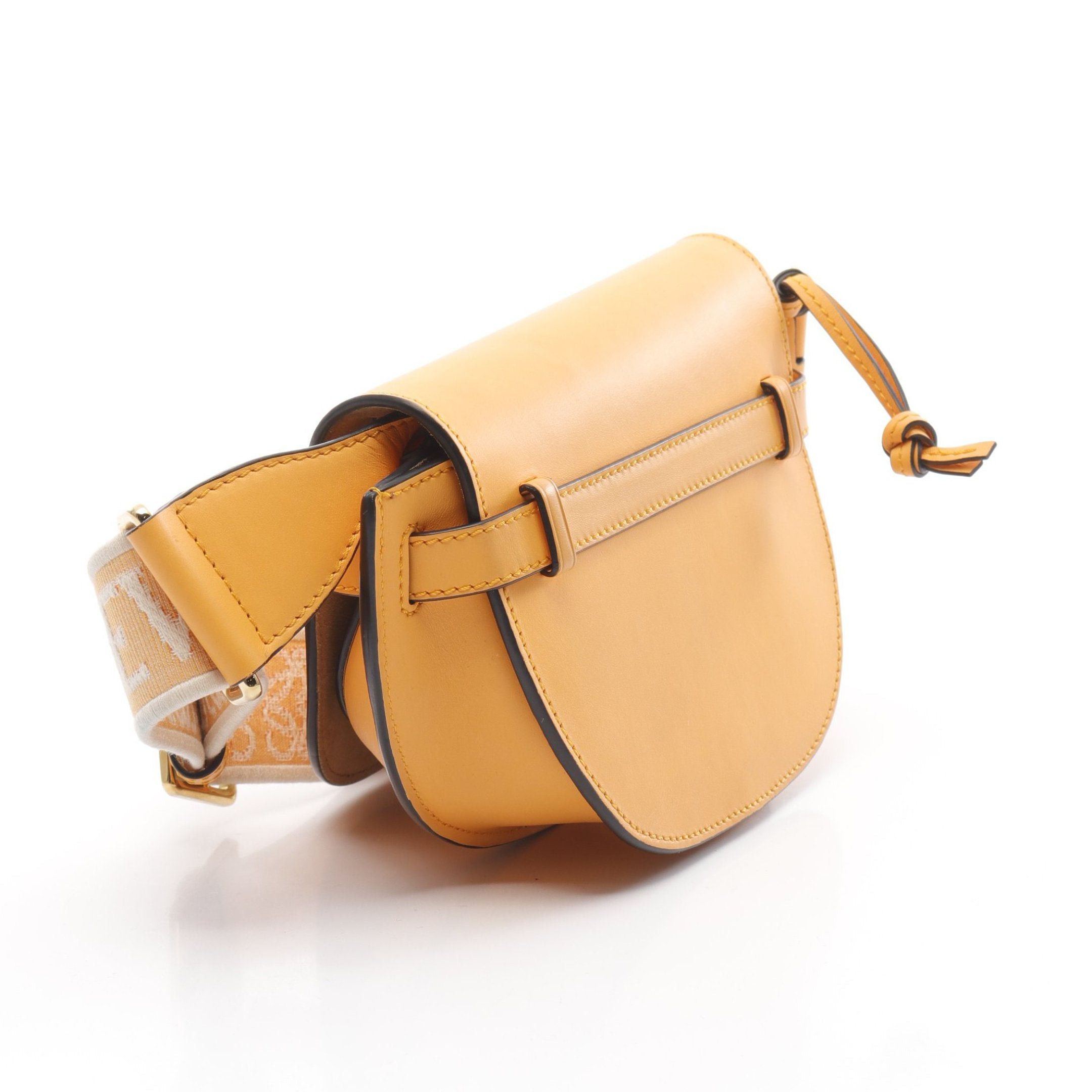 Loewe Loewe Gate Dual Bag Mini Shoulder Leather Orange Size ONE SIZE - 2 Thumbnail