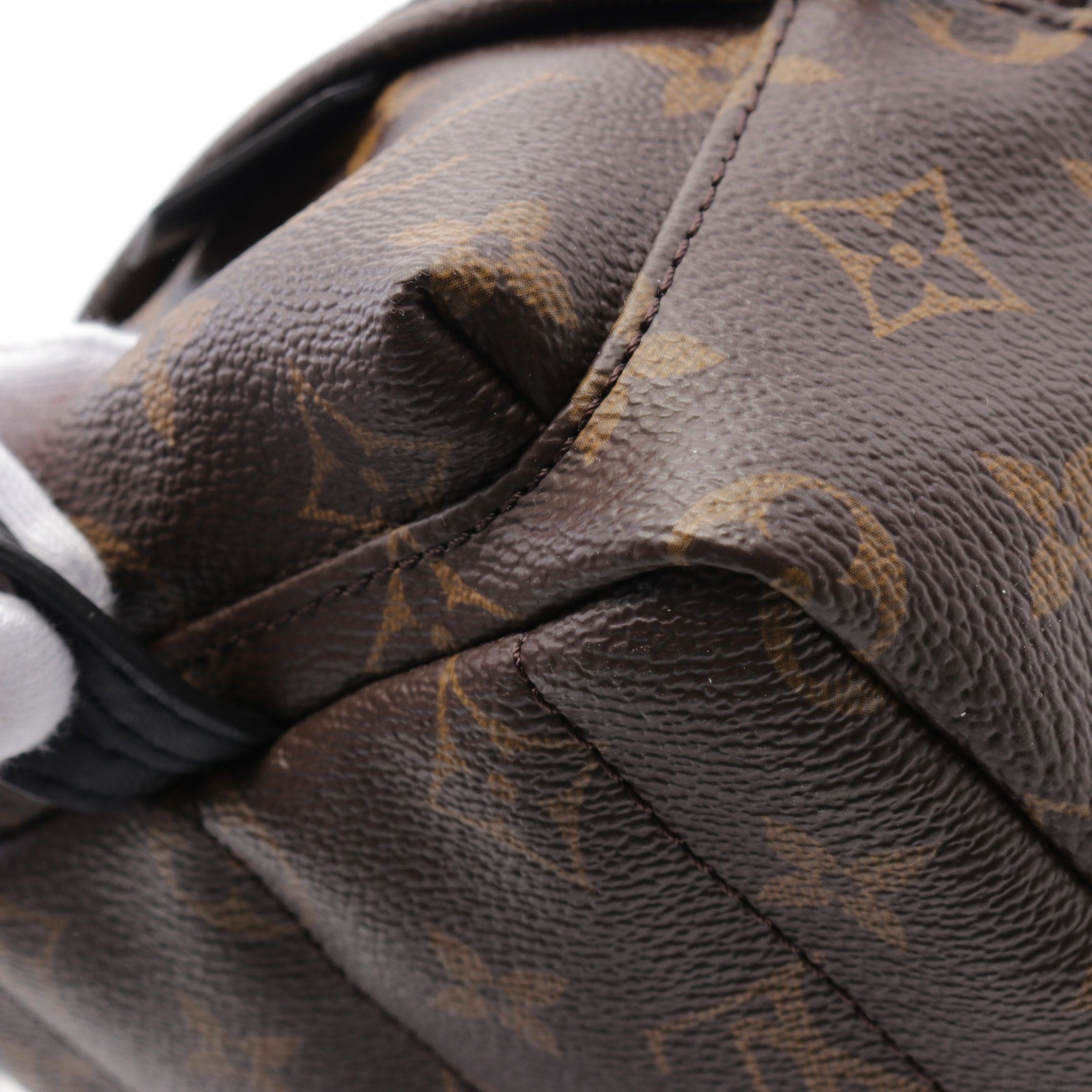 Louis Vuitton Louis Vuitton Palm Springs Backpack Mini Monogram Rucksack Leather Brown Black Size ONE SIZE - 7 Thumbnail