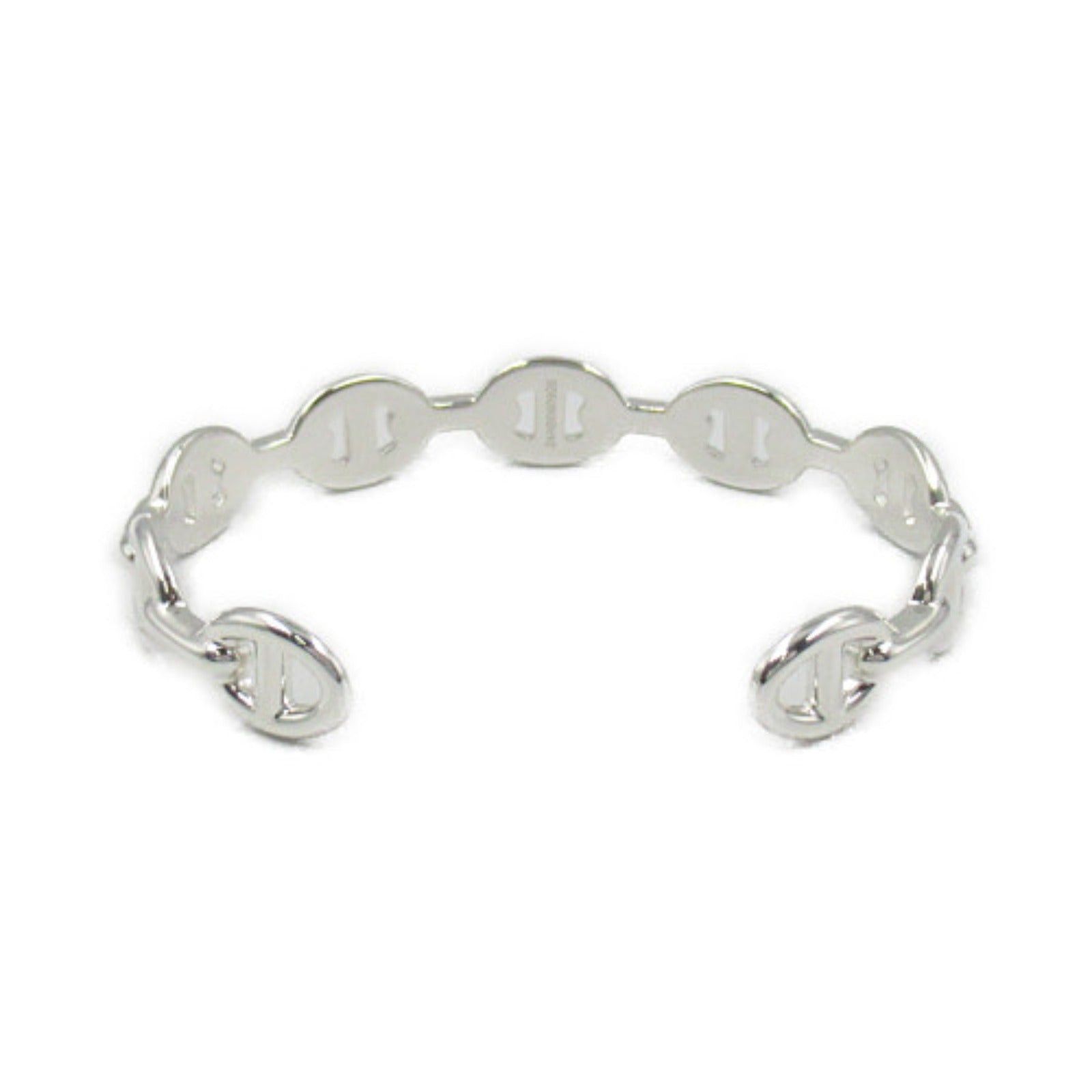 Hermes Hermes Chaine Anchaine Bangle 925 Silver Size ONE SIZE - 2 Thumbnail