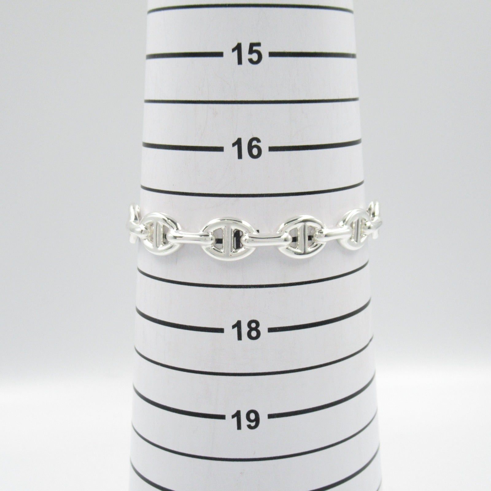 Hermes Hermes Chaine Anchaine Bangle 925 Silver Size ONE SIZE - 5 Thumbnail