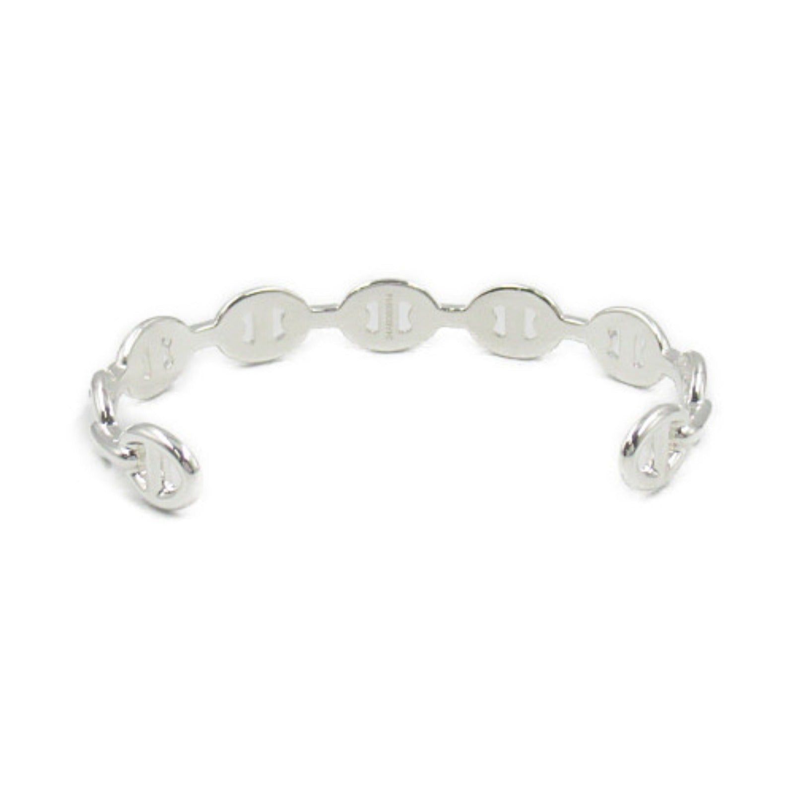 Hermes Hermes Chaine Anchaine Bangle 925 Silver Size ONE SIZE - 2 Thumbnail