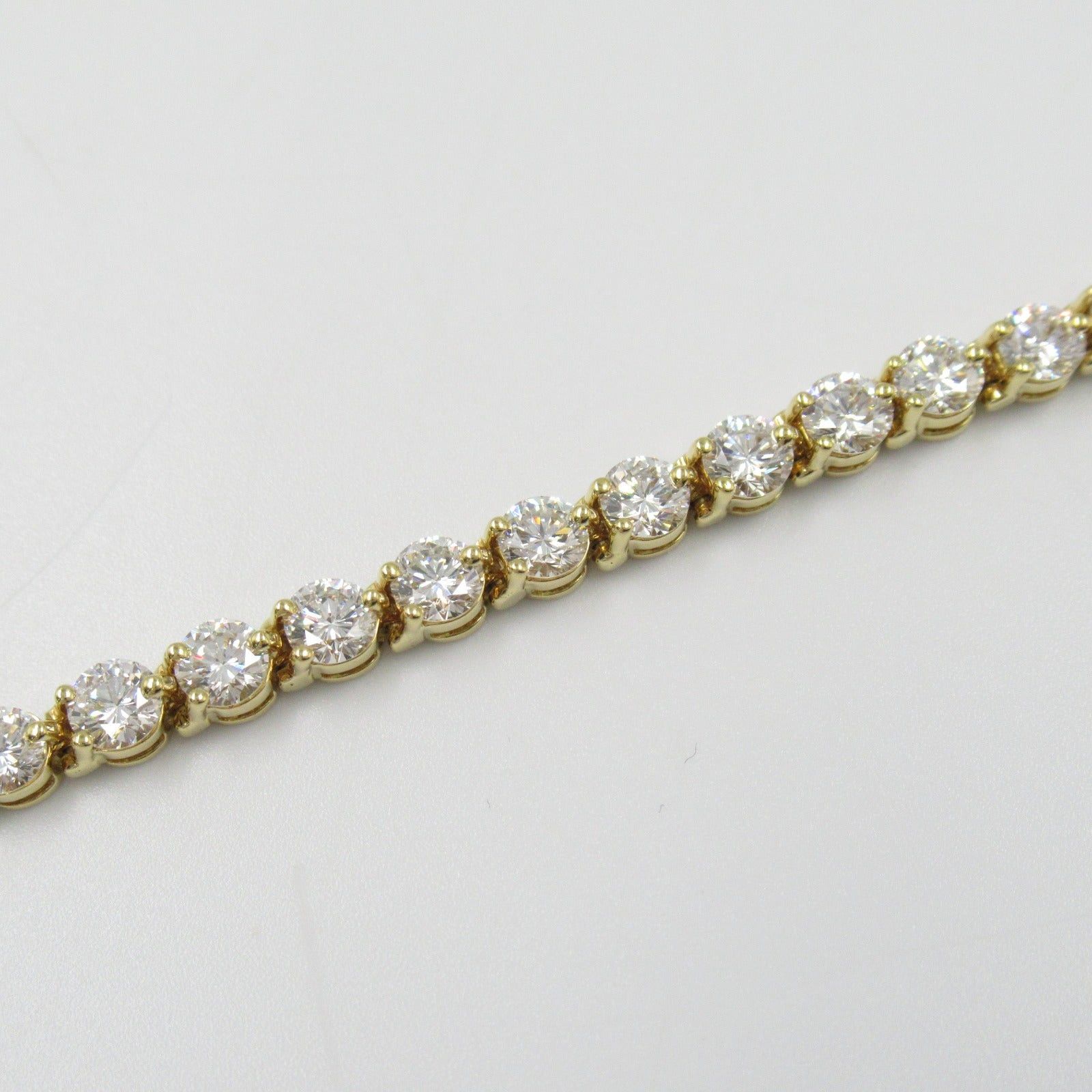 Tiffany & Co. Tiffany Co Victoria Bracelet K18 (Yellow Gold) Diamond Clear Size ONE SIZE - 6 Thumbnail