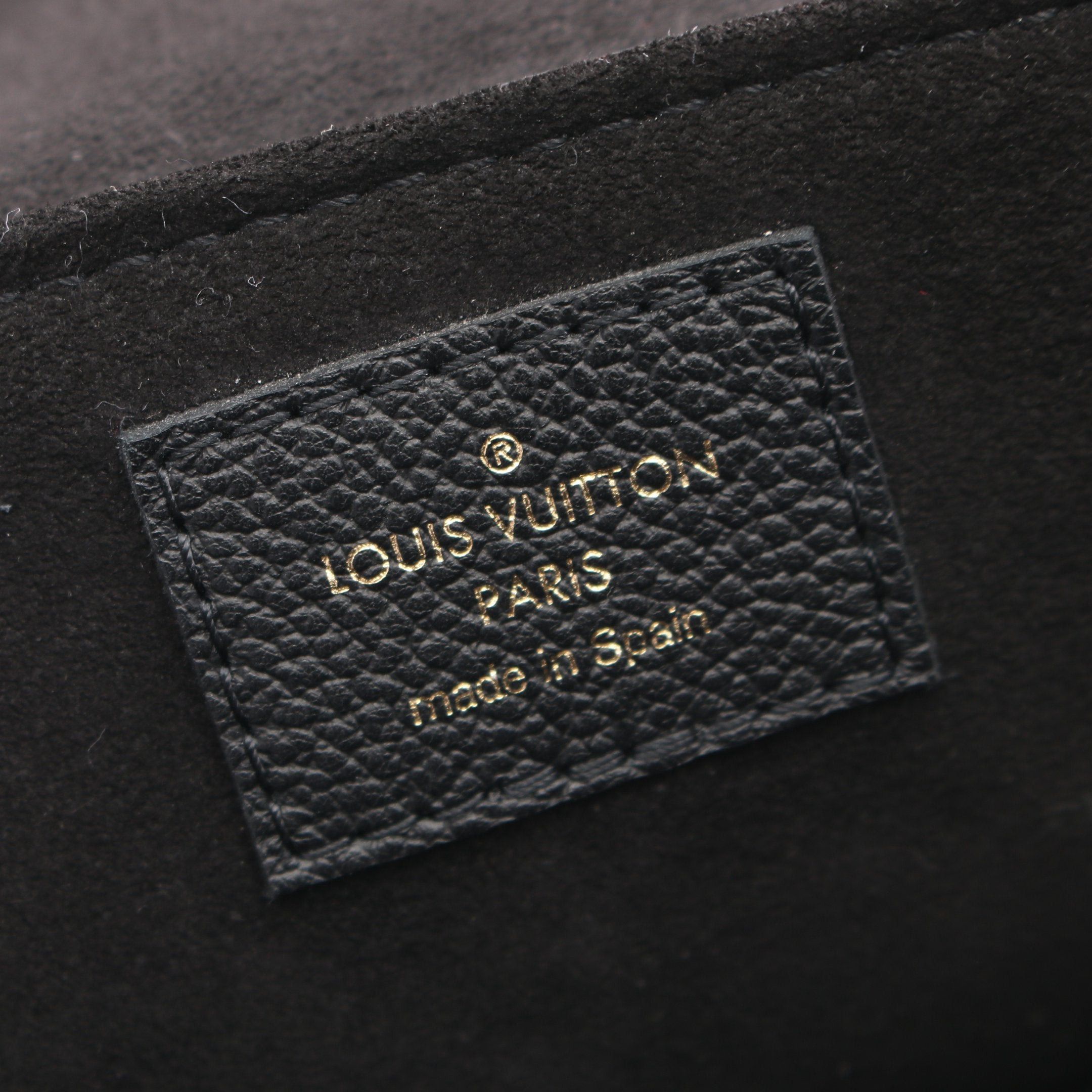 Louis Vuitton Louis Vuitton Georges Bb Monogram Empreinte Noir Handbag Leather Black Size ONE SIZE - 4 Thumbnail