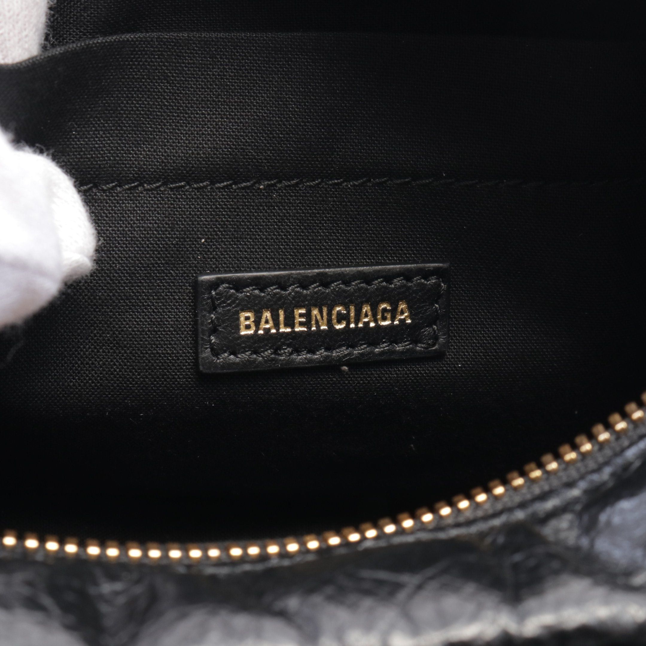 Balenciaga Balenciaga Monaco Xs Camera Bag Chain Shoulder Leather Black Size ONE SIZE - 4 Thumbnail