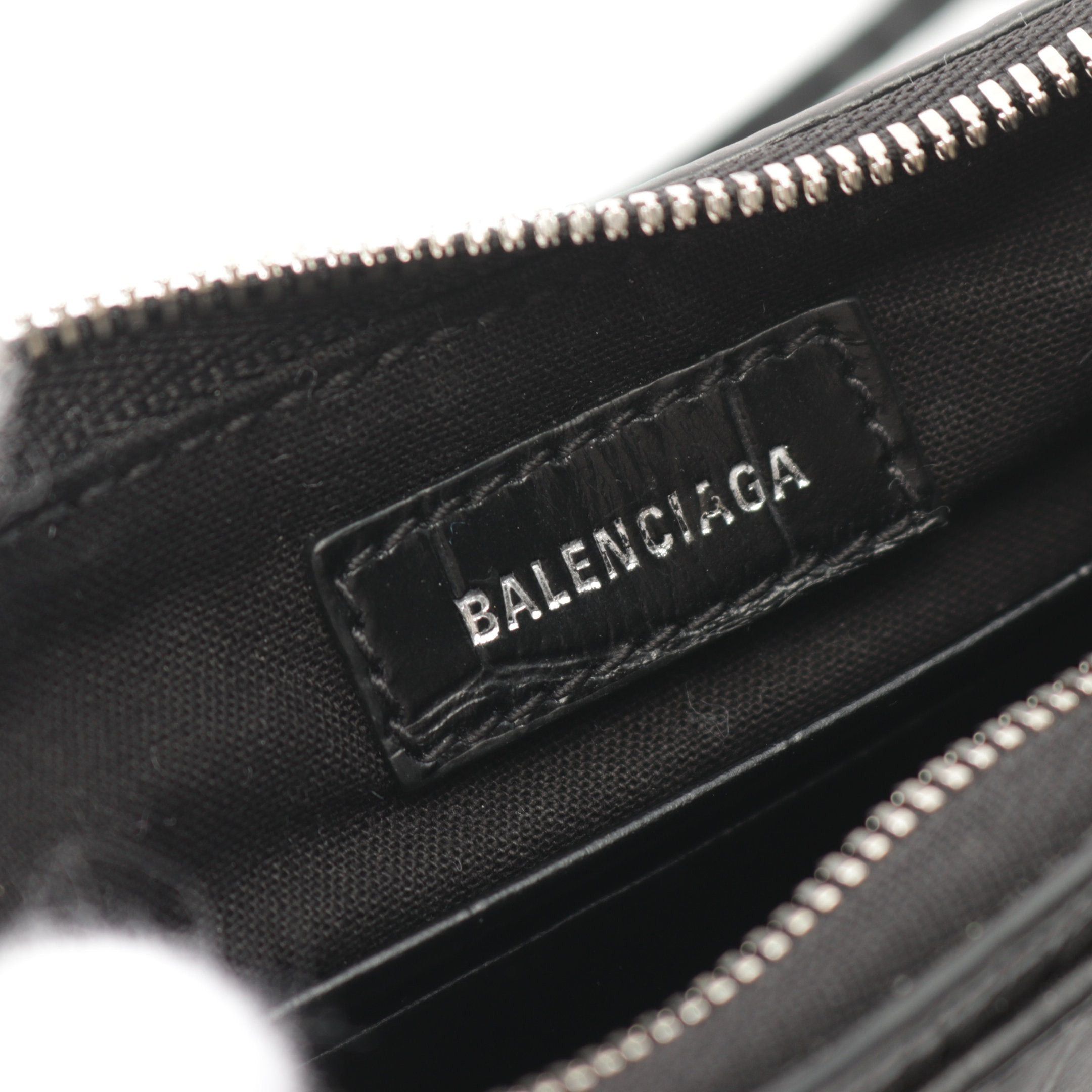 Balenciaga Balenciaga Le Cagole Mini Bb Cagoule Chain Handbag Leather Black Size ONE SIZE - 4 Thumbnail