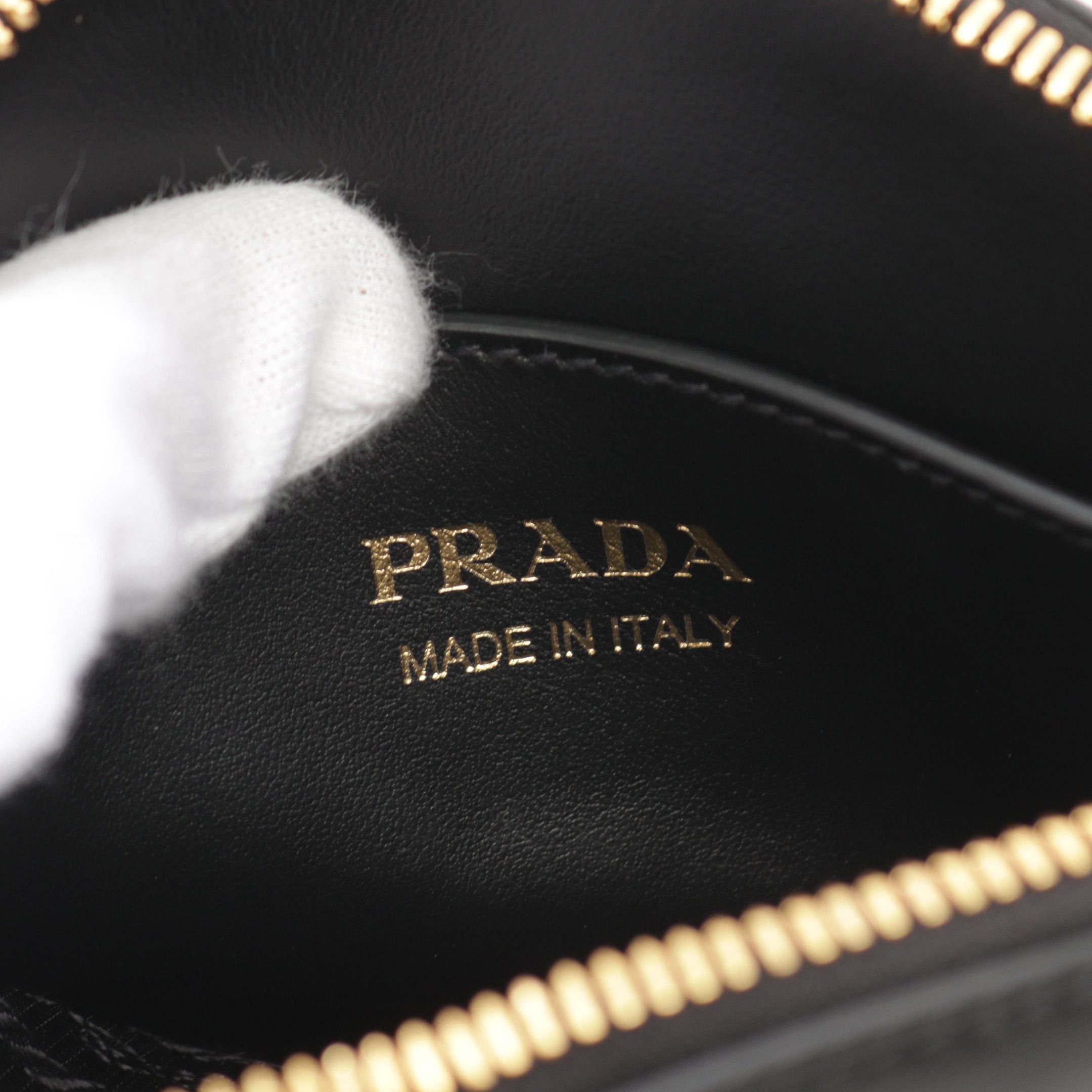 Prada Prada City Calf Mini Shoulder Bag Leather Black Size ONE SIZE - 4 Thumbnail