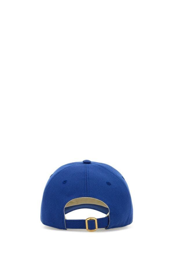 Valentino Electric Blue Cotton Baseball Cap Size ONE SIZE - 5 Thumbnail