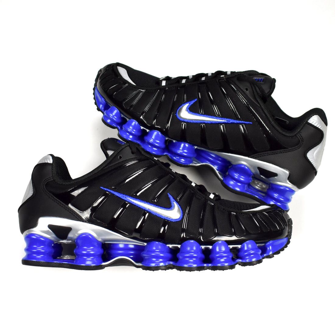 Nike Nike Shox TL Black Metallic Silver Racer Blue OG Size US 10 / EU 43 - 15 Thumbnail