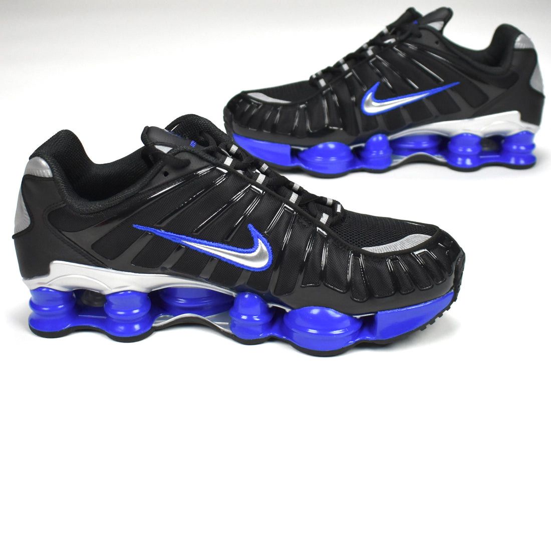 Nike Nike Shox TL Black Metallic Silver Racer Blue OG Size US 10 / EU 43 - 4 Thumbnail