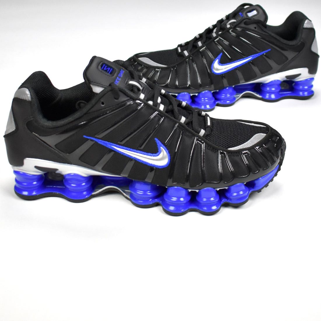 Nike Nike Shox TL Black Metallic Silver Racer Blue OG Size US 10 / EU 43 - 3 Thumbnail