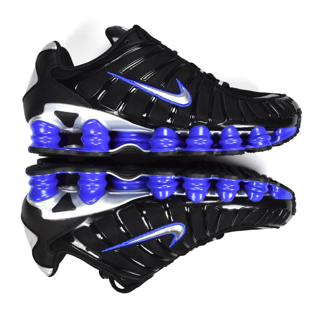 Nike Nike Shox TL Black Metallic Silver Racer Blue OG Size US 10 / EU 43 - 11 Thumbnail