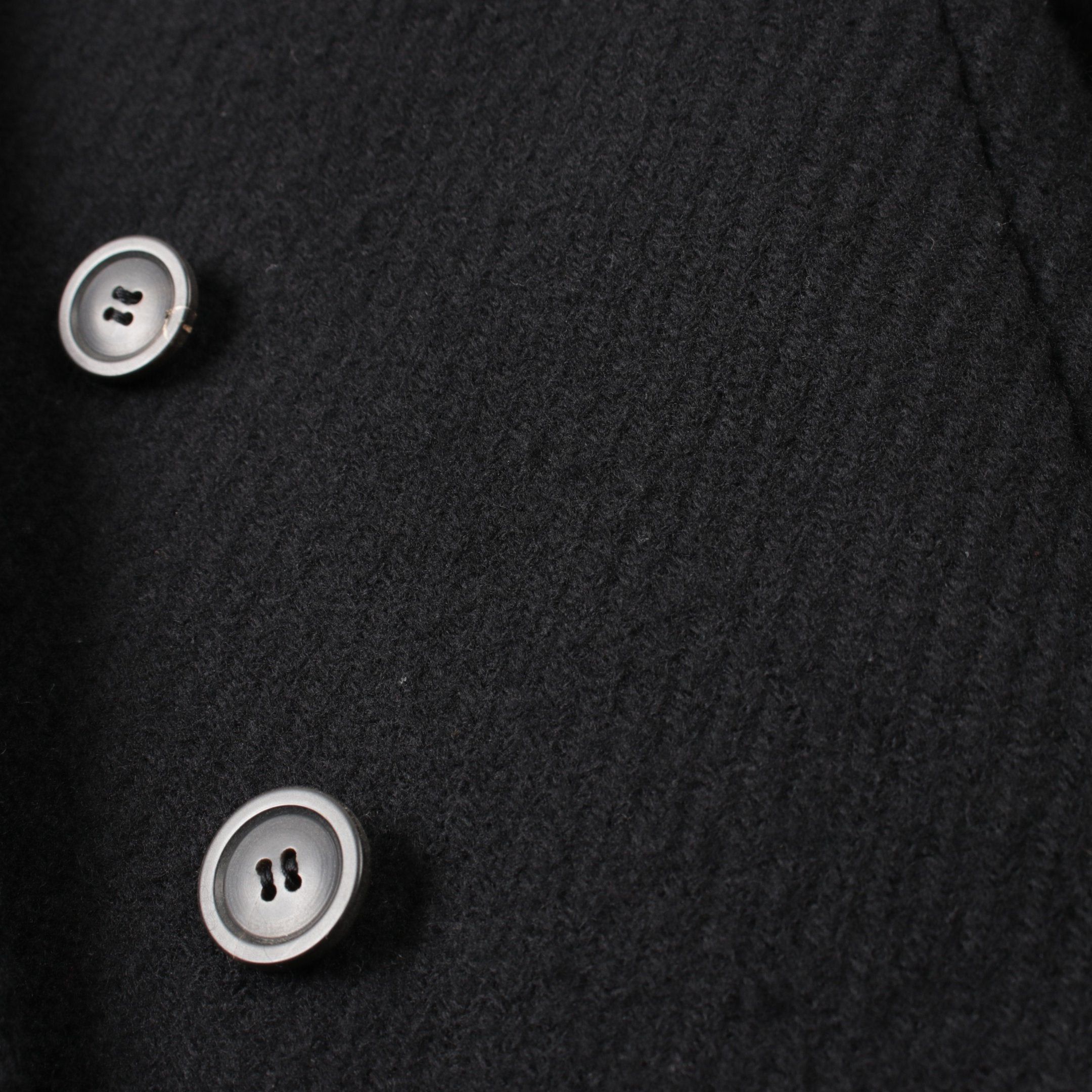 Dior Dior Coat Wool Black Double Breasted Size ONE SIZE - 5 Thumbnail