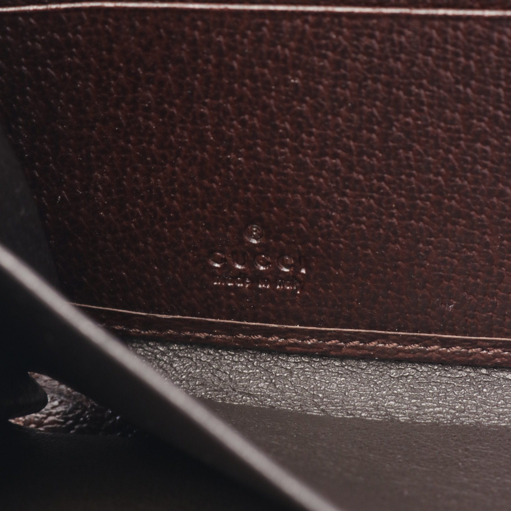 Gucci Gucci Gg Canvas Round Zipper Long Wallet Leather Beige Brown Size ONE SIZE - 4 Thumbnail