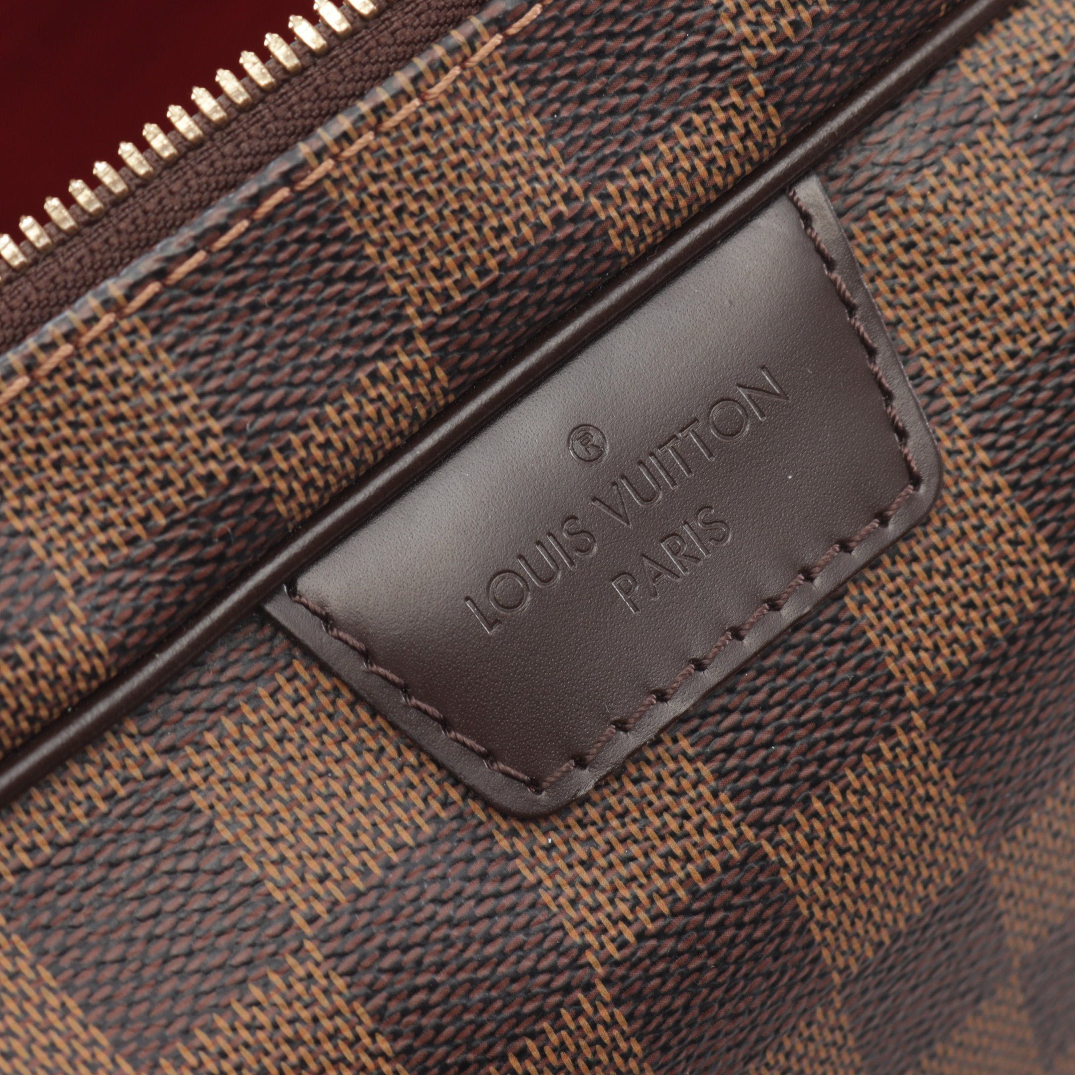 Louis Vuitton Louis Vuitton Rivington Pm Damier Ebene Shoulder Bag Leather Brown Size ONE SIZE - 4 Thumbnail