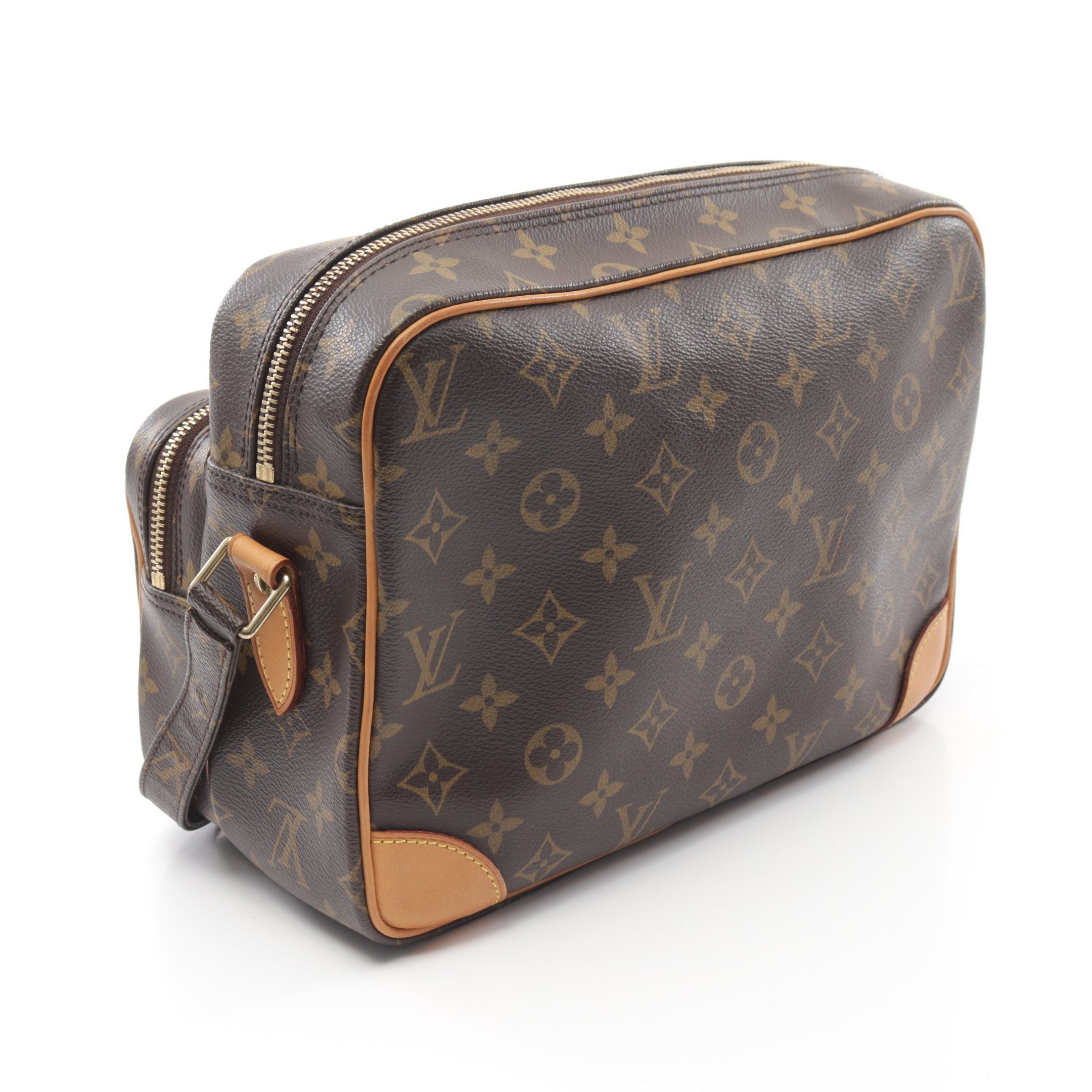 Louis Vuitton Louis Vuitton Nil Monogram Shoulder Bag Leather Brown Size ONE SIZE - 2 Thumbnail