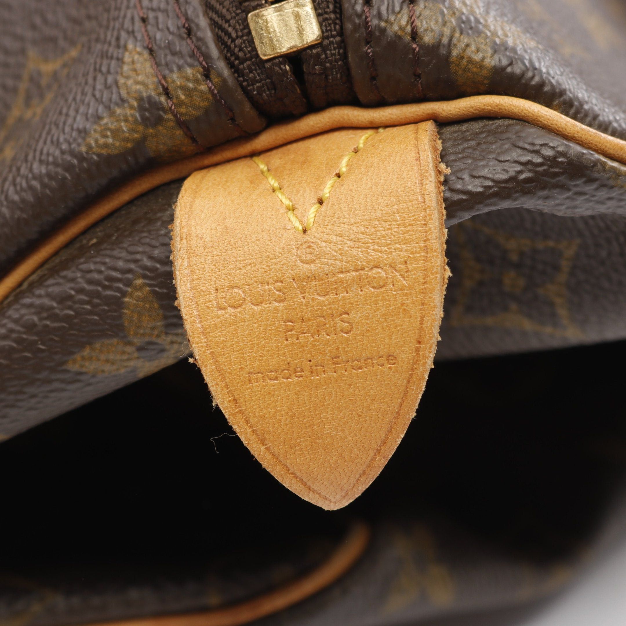 Louis Vuitton Louis Vuitton Keepall 60 Monogram Boston Bag Leather Brown Size ONE SIZE - 4 Thumbnail