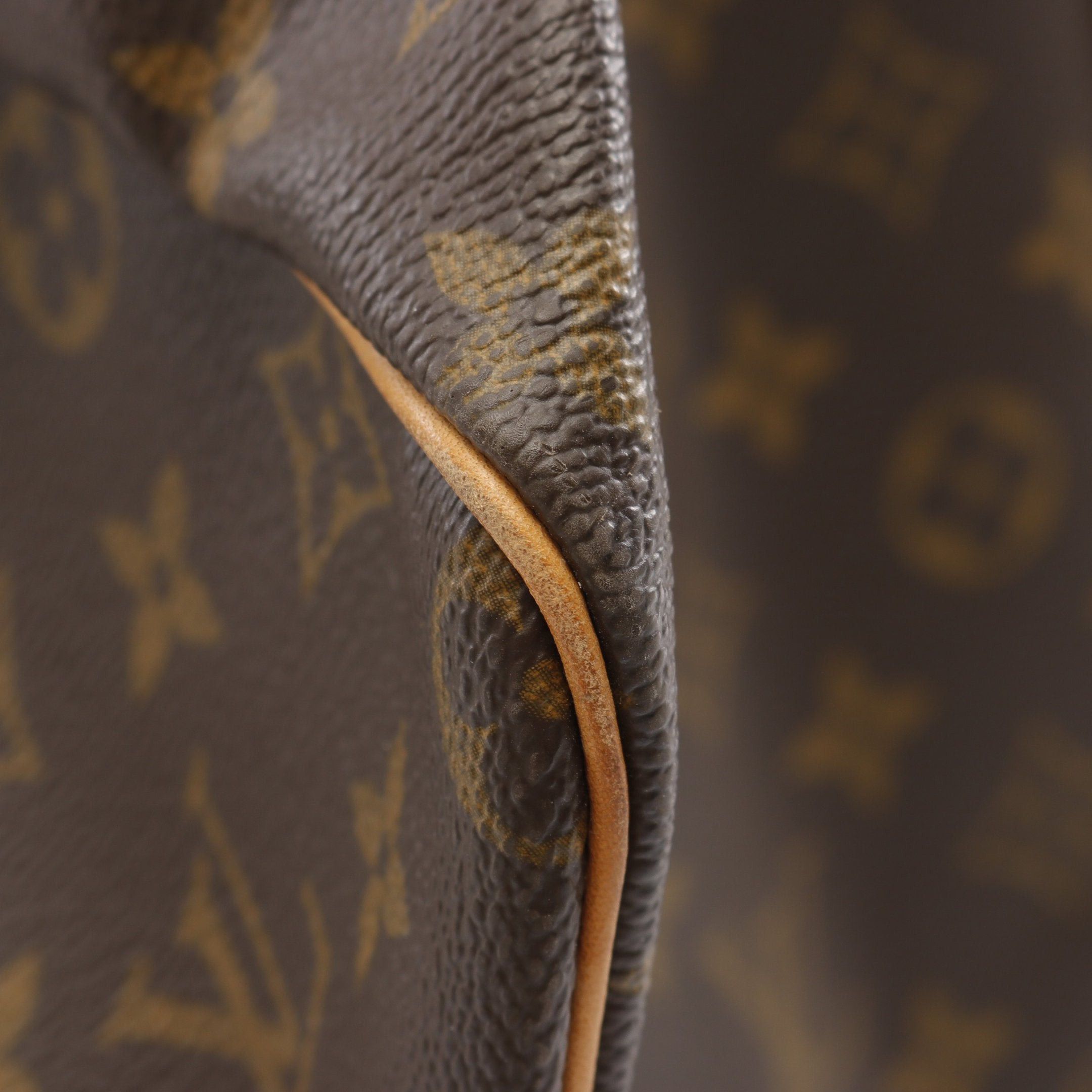 Louis Vuitton Louis Vuitton Keepall 60 Monogram Boston Bag Leather Brown Size ONE SIZE - 8 Thumbnail