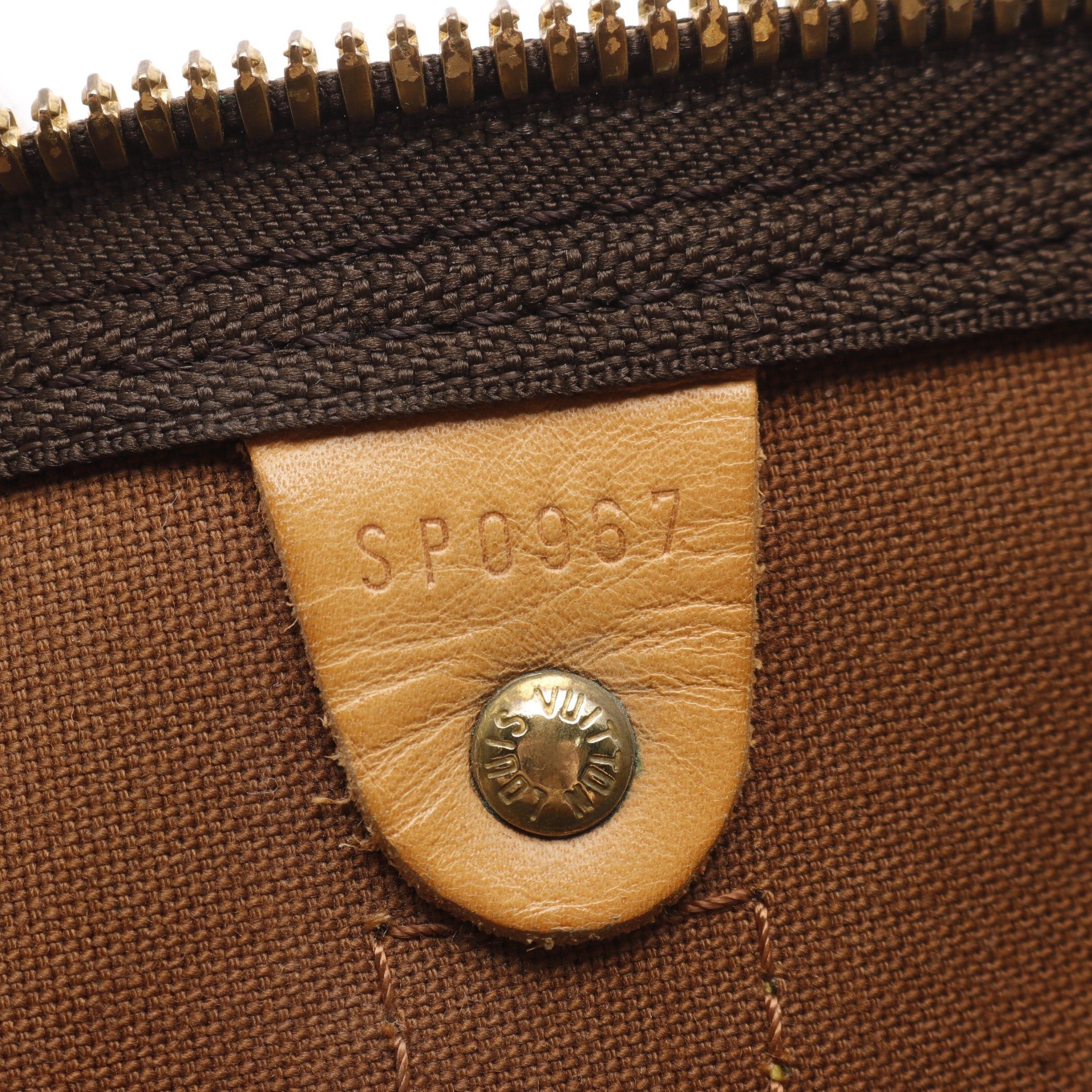 Louis Vuitton Louis Vuitton Keepall 60 Monogram Boston Bag Leather Brown Size ONE SIZE - 5 Thumbnail