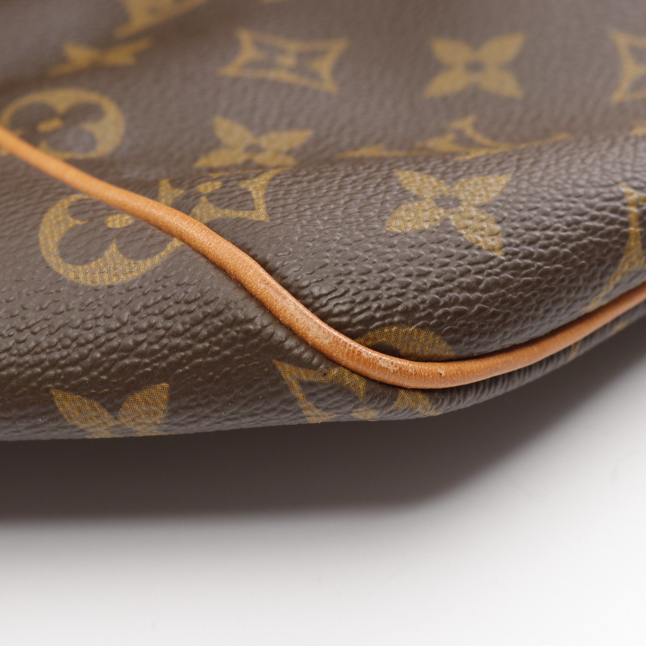 Louis Vuitton Louis Vuitton Keepall 55 Monogram Boston Bag Leather Brown Size ONE SIZE - 7 Thumbnail