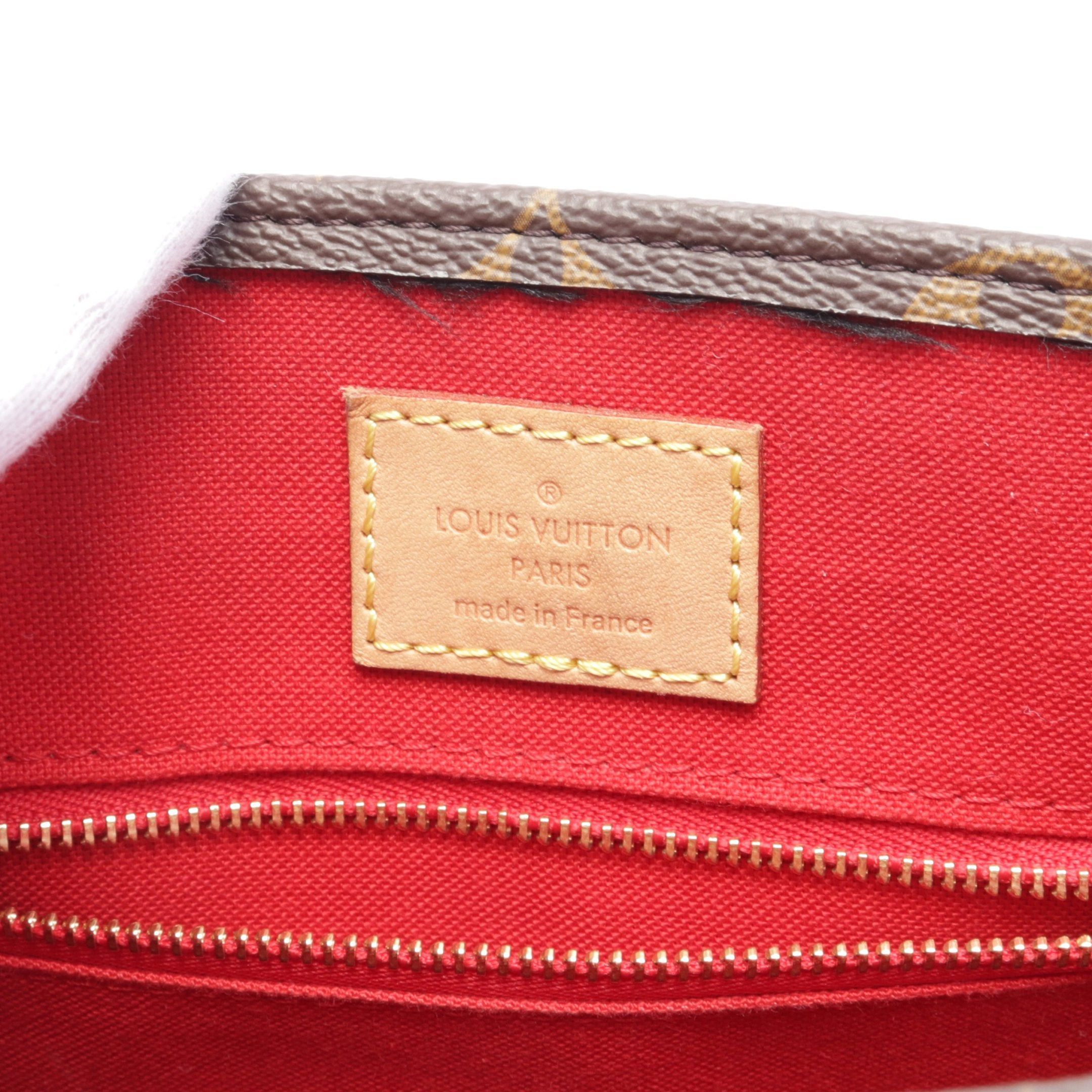 Louis Vuitton Louis Vuitton Sacpla Bb Monogram Handbag Leather Brown Size ONE SIZE - 4 Thumbnail