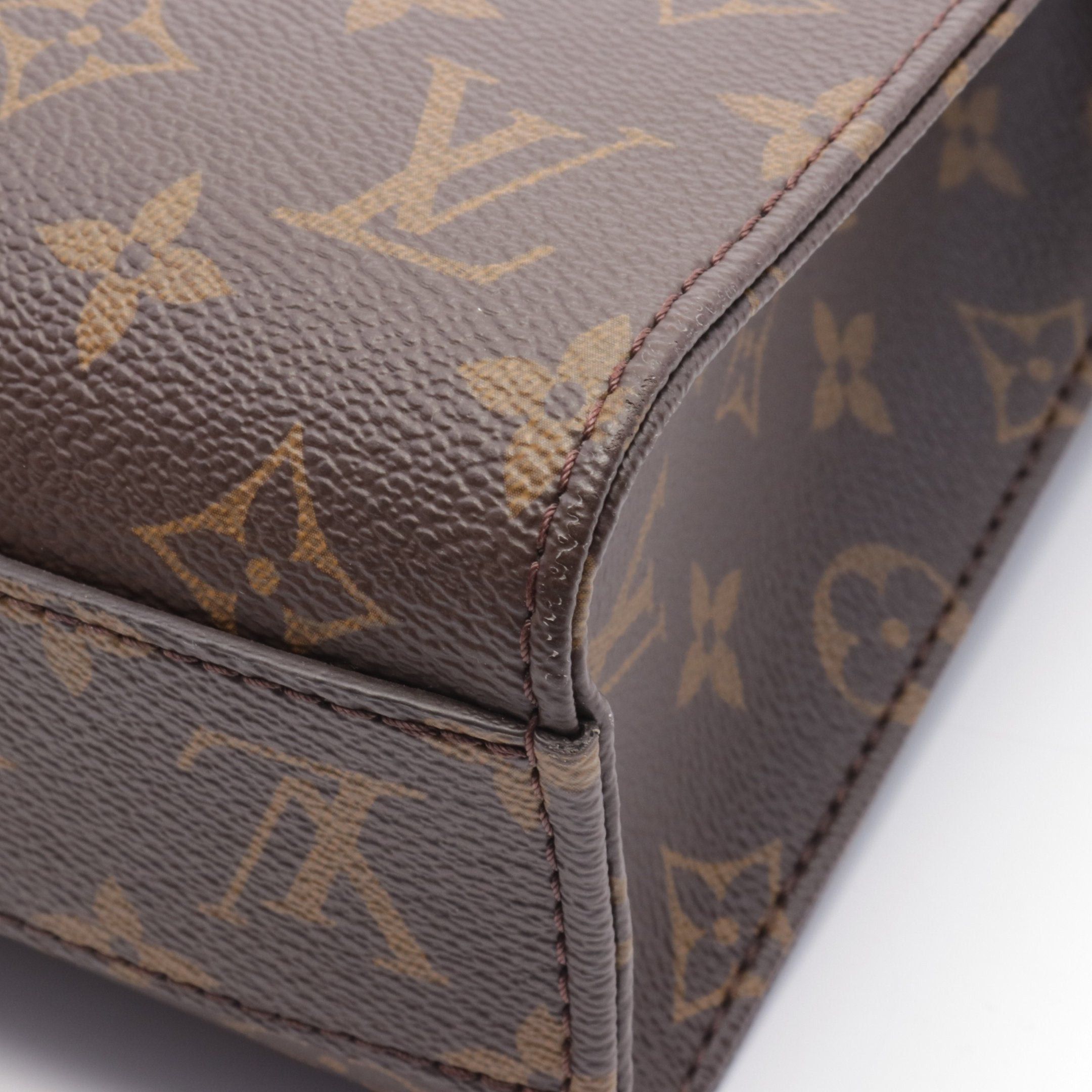 Louis Vuitton Louis Vuitton Sacpla Bb Monogram Handbag Leather Brown Size ONE SIZE - 7 Thumbnail
