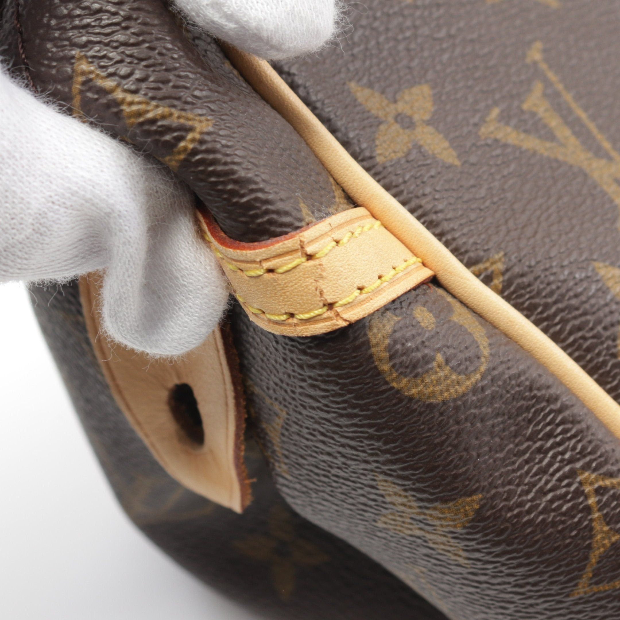 Louis Vuitton Louis Vuitton Montorgueil Pm Monogram Shoulder Bag Leather Brown Size ONE SIZE - 9 Thumbnail