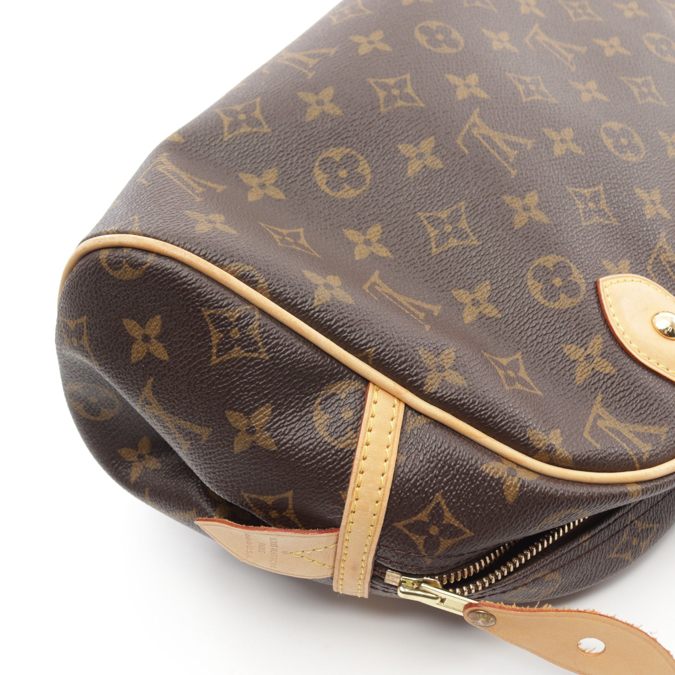 Louis Vuitton Louis Vuitton Montorgueil Pm Monogram Shoulder Bag Leather Brown Size ONE SIZE - 8 Thumbnail