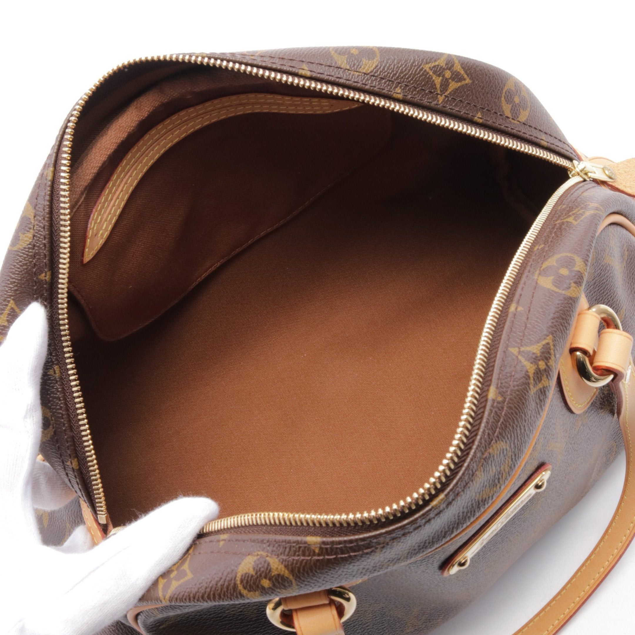 Louis Vuitton Louis Vuitton Montorgueil Pm Monogram Shoulder Bag Leather Brown Size ONE SIZE - 3 Thumbnail